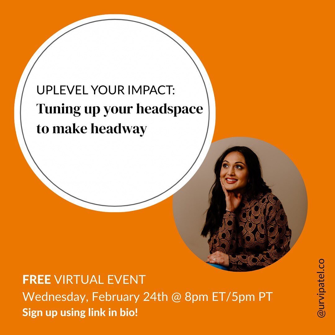 Join me for a 🆓session on how to clear through mental clutter and deepen your impact (at home, with your work, in your community, or wherever that is for you).

&bull;&bull;&bull;

2020 is in the rearview, but it called on us to meet the pressing is