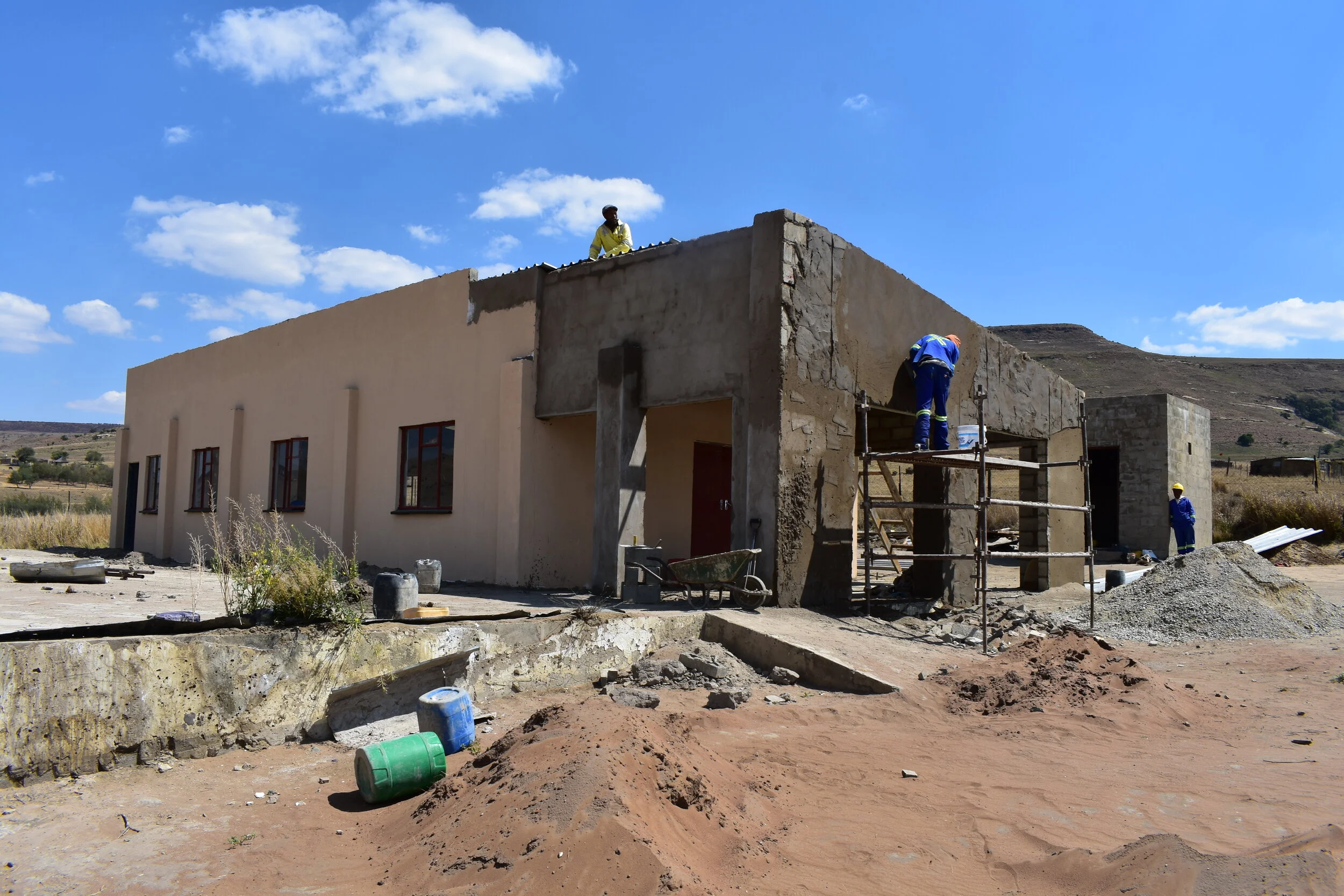 Kransbank Community Hall Almost Complete