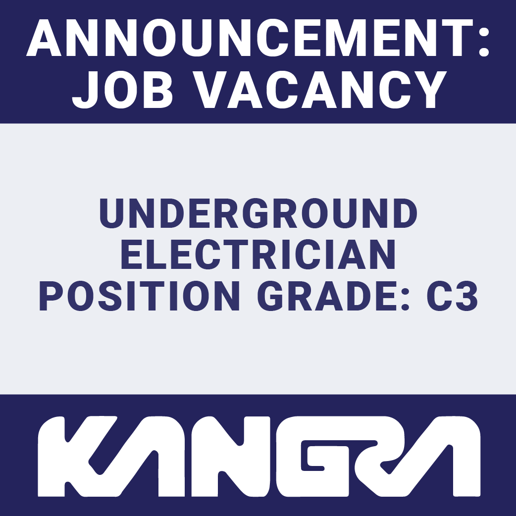 Job Post: Underground Electrician Position (C3)