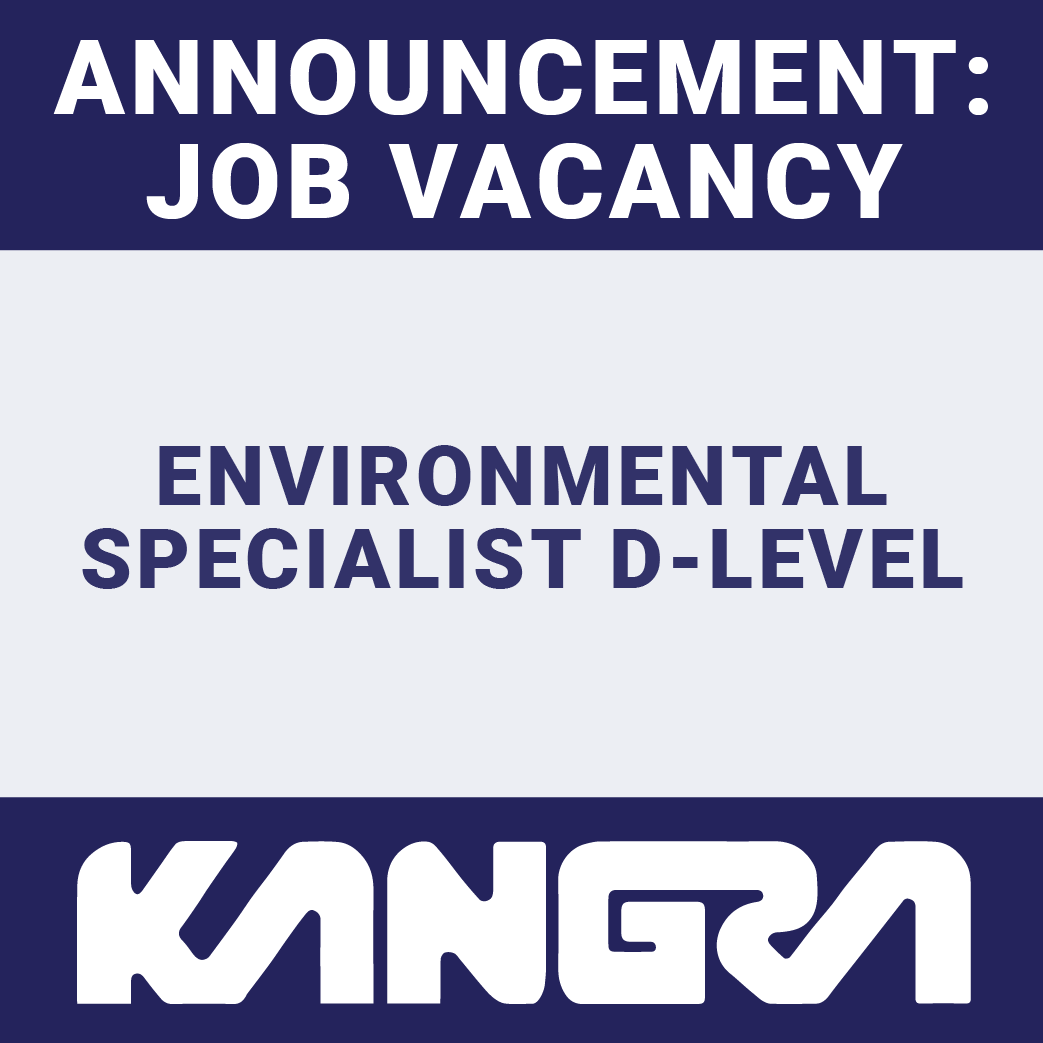 Job Post: Environmental Specialist (D-Level)