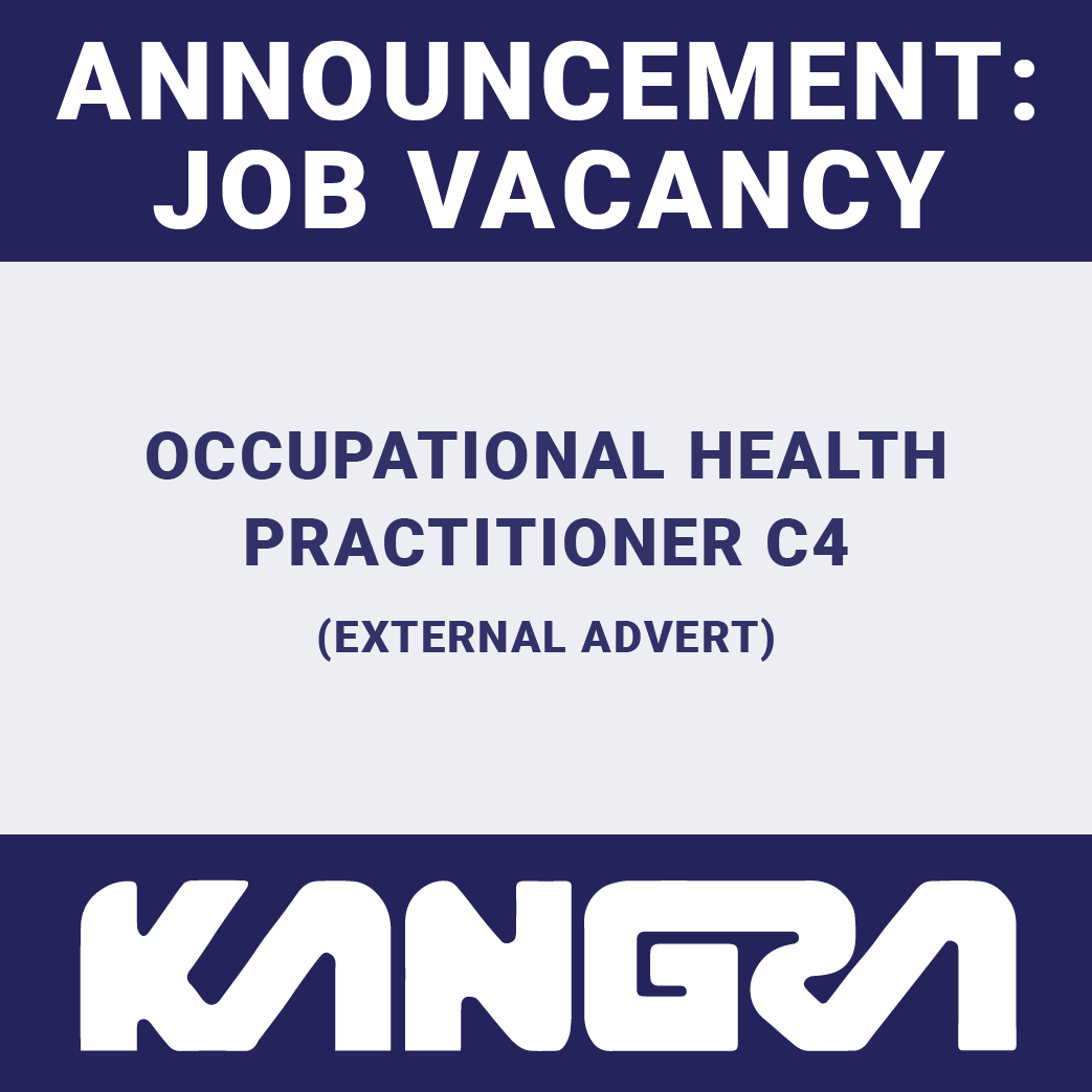 Job Post: Occupational Health Practitioner C4 