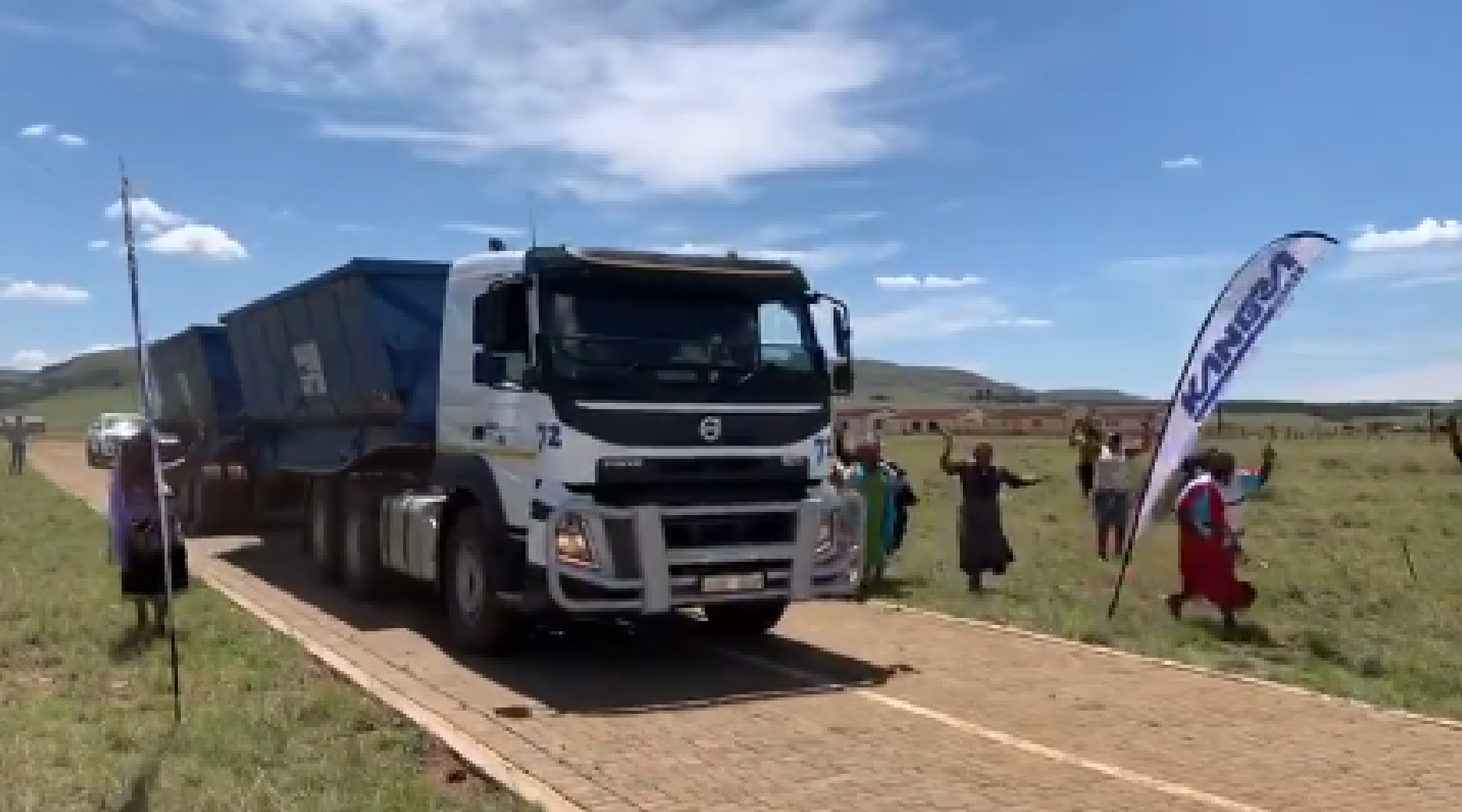 Coal Haulage Truck Handover