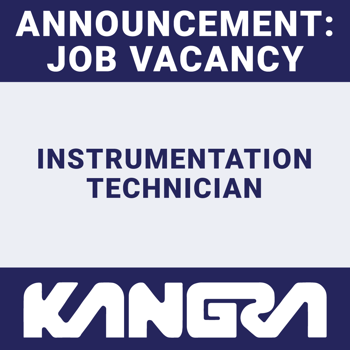Job Post: Instrumentation Technician