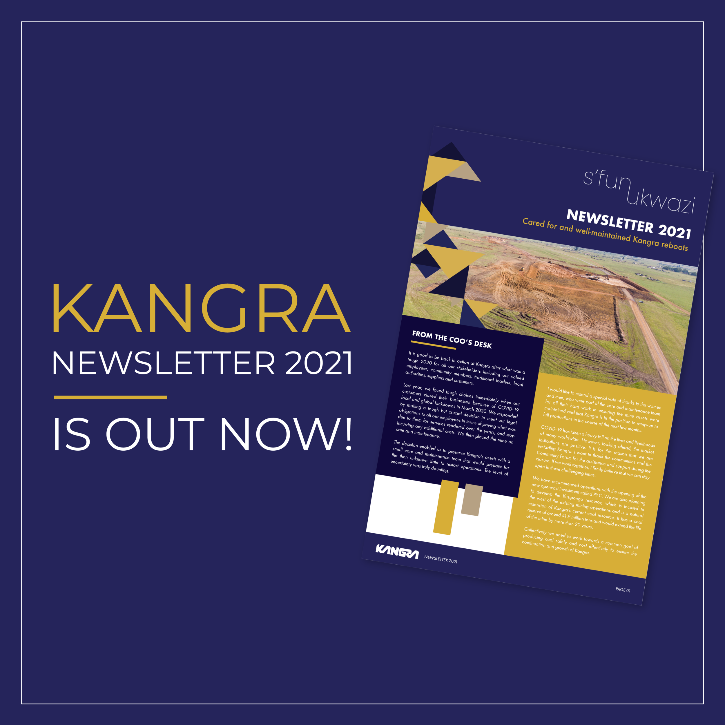 Kangra S'fun Ukwazi - Edition #1