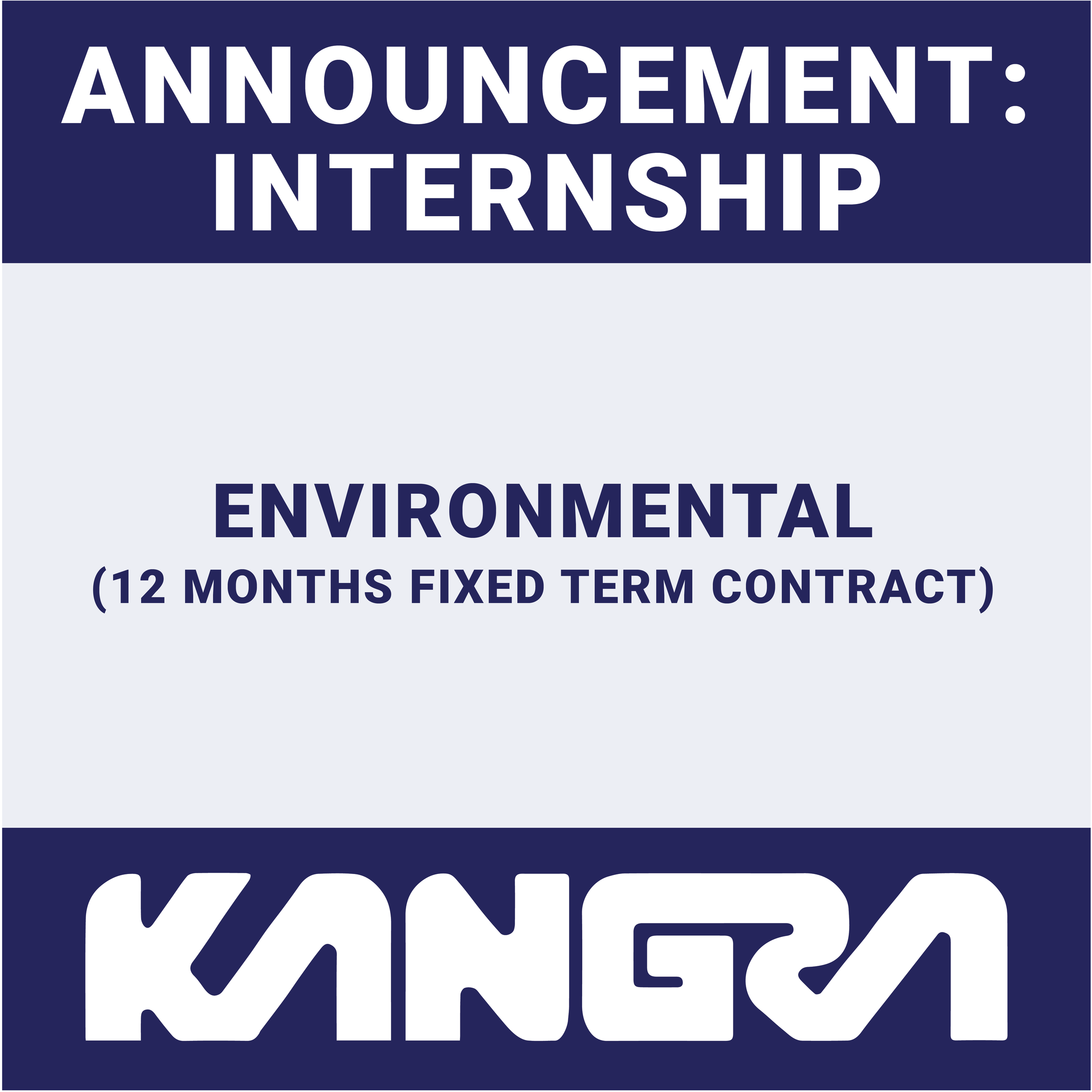 Internship: Environmental Intern