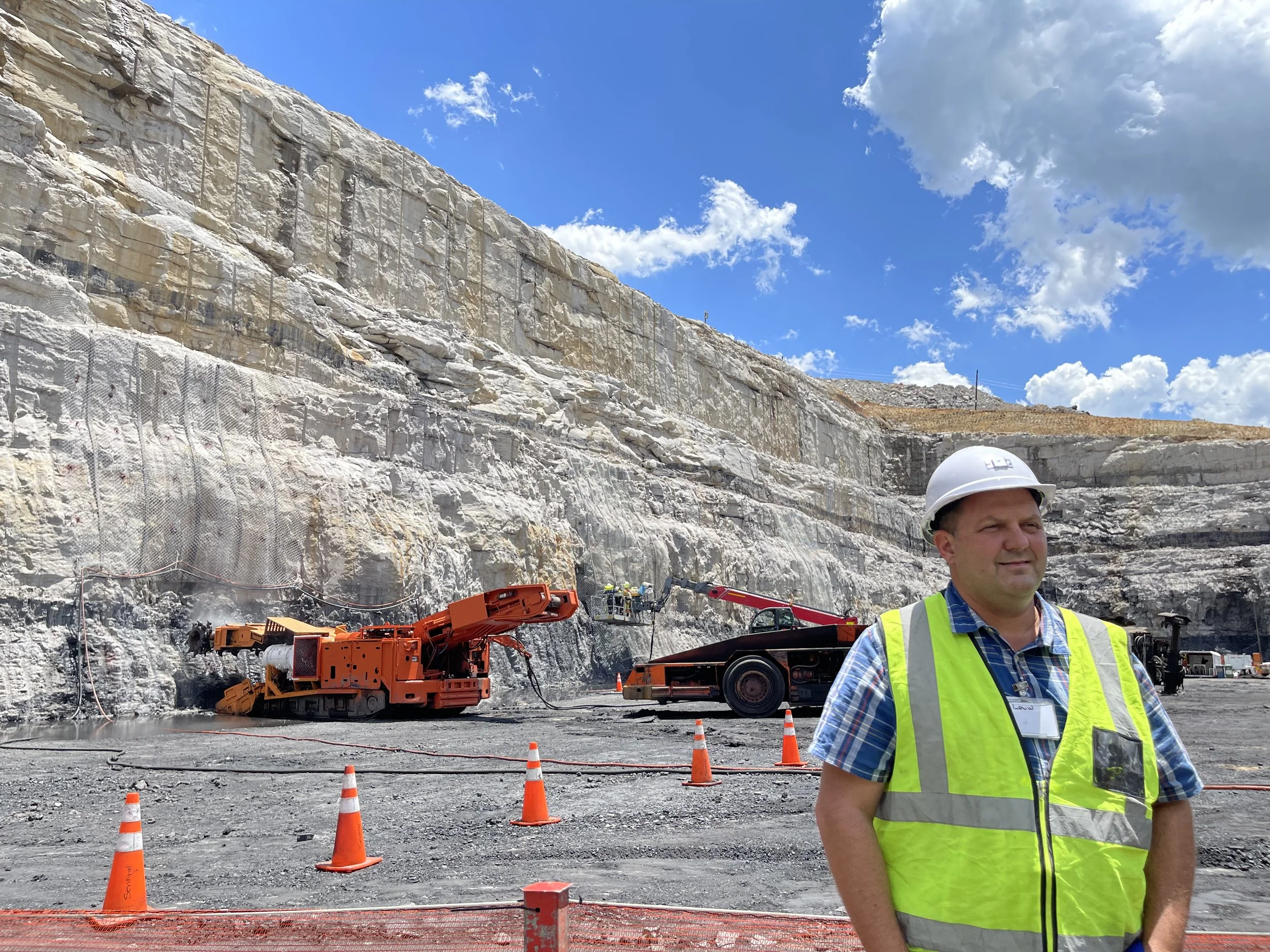 Udumo adit first coal 