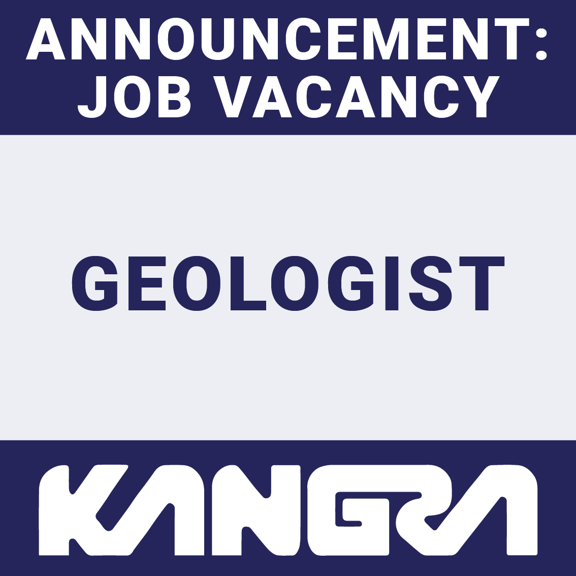 Job Post: Geologist
