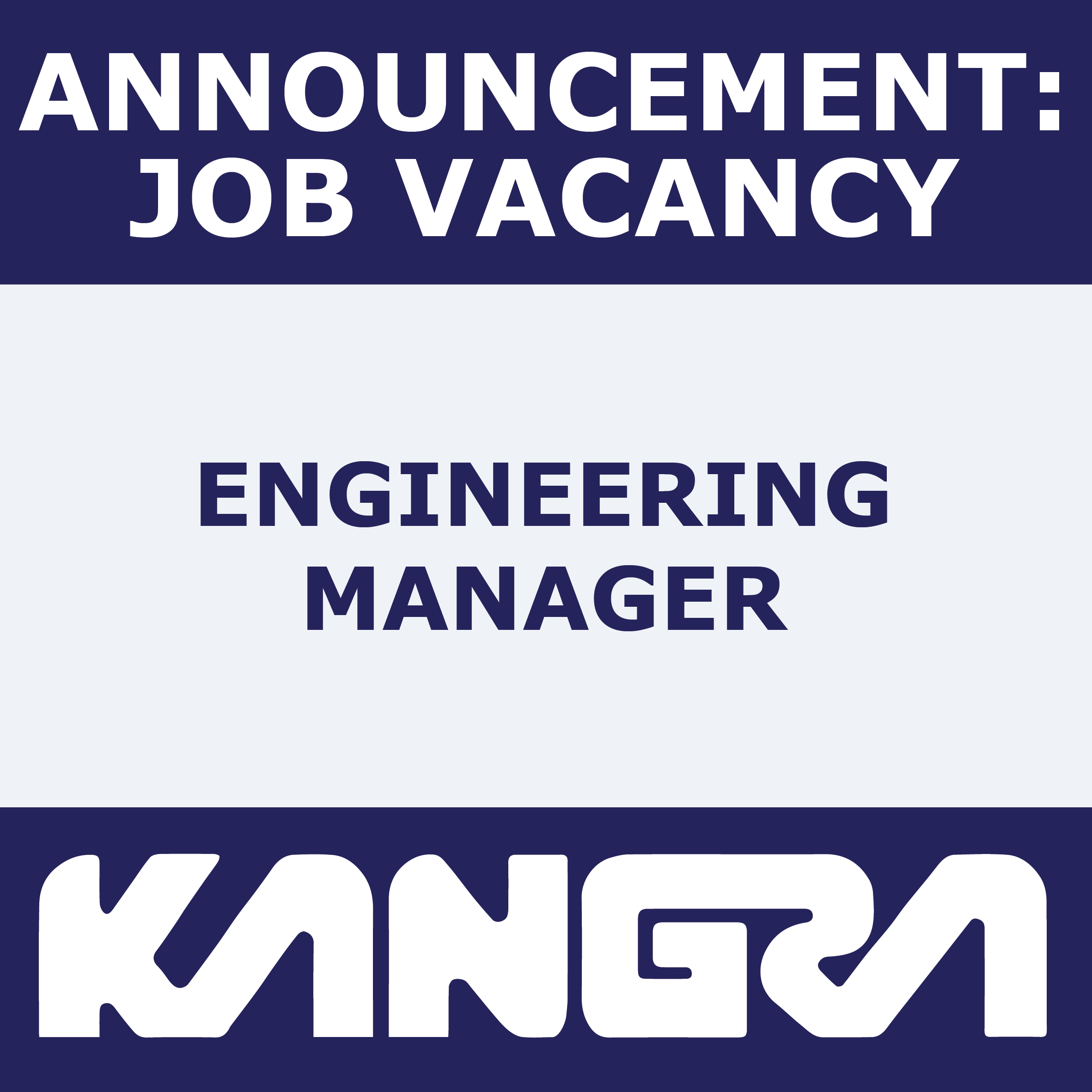 Job Post: Engineering Manager 