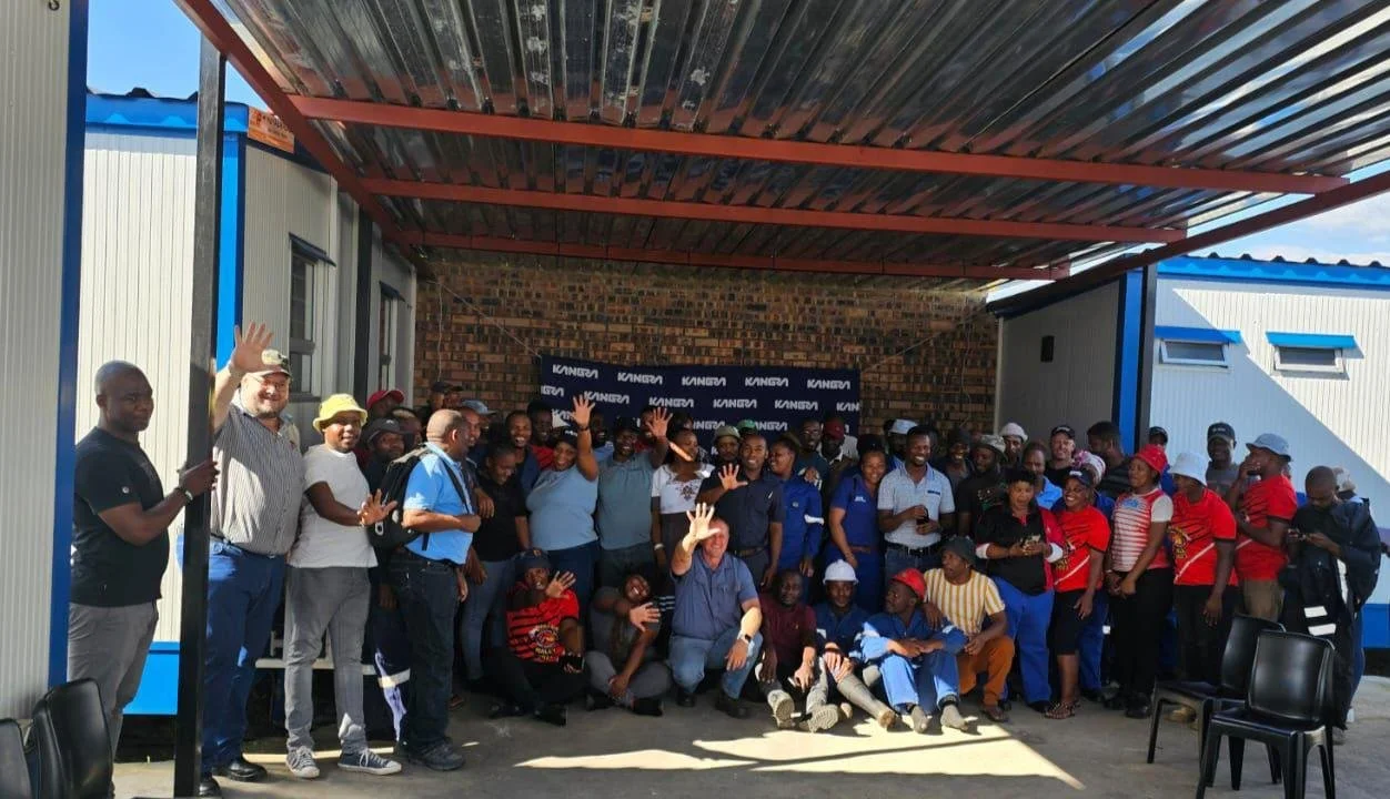 Opening of Belgarthen Shaft Site Offices