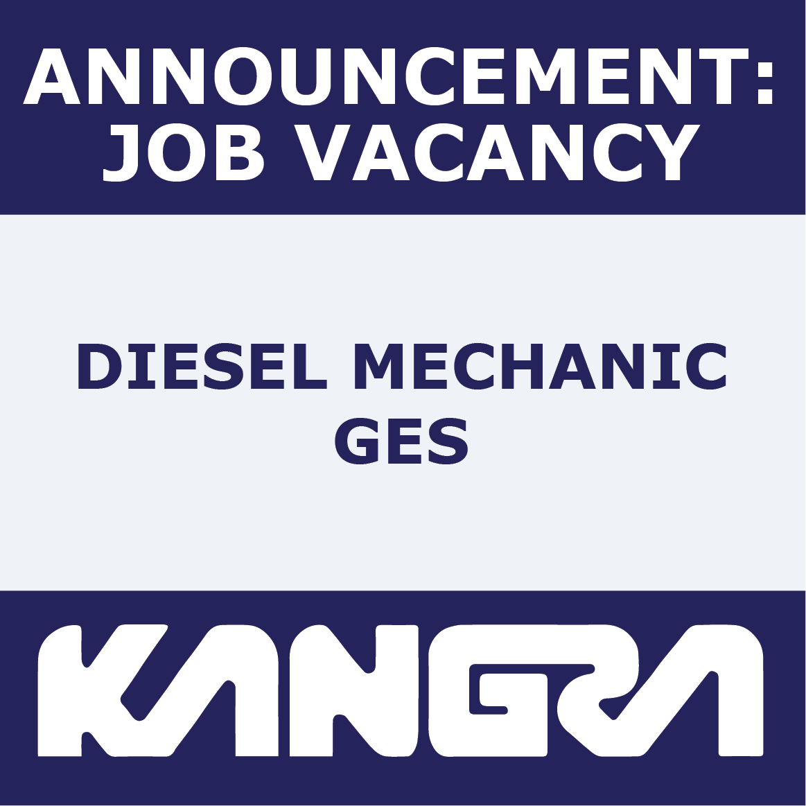 Job Post: Diesel Mechanic GES