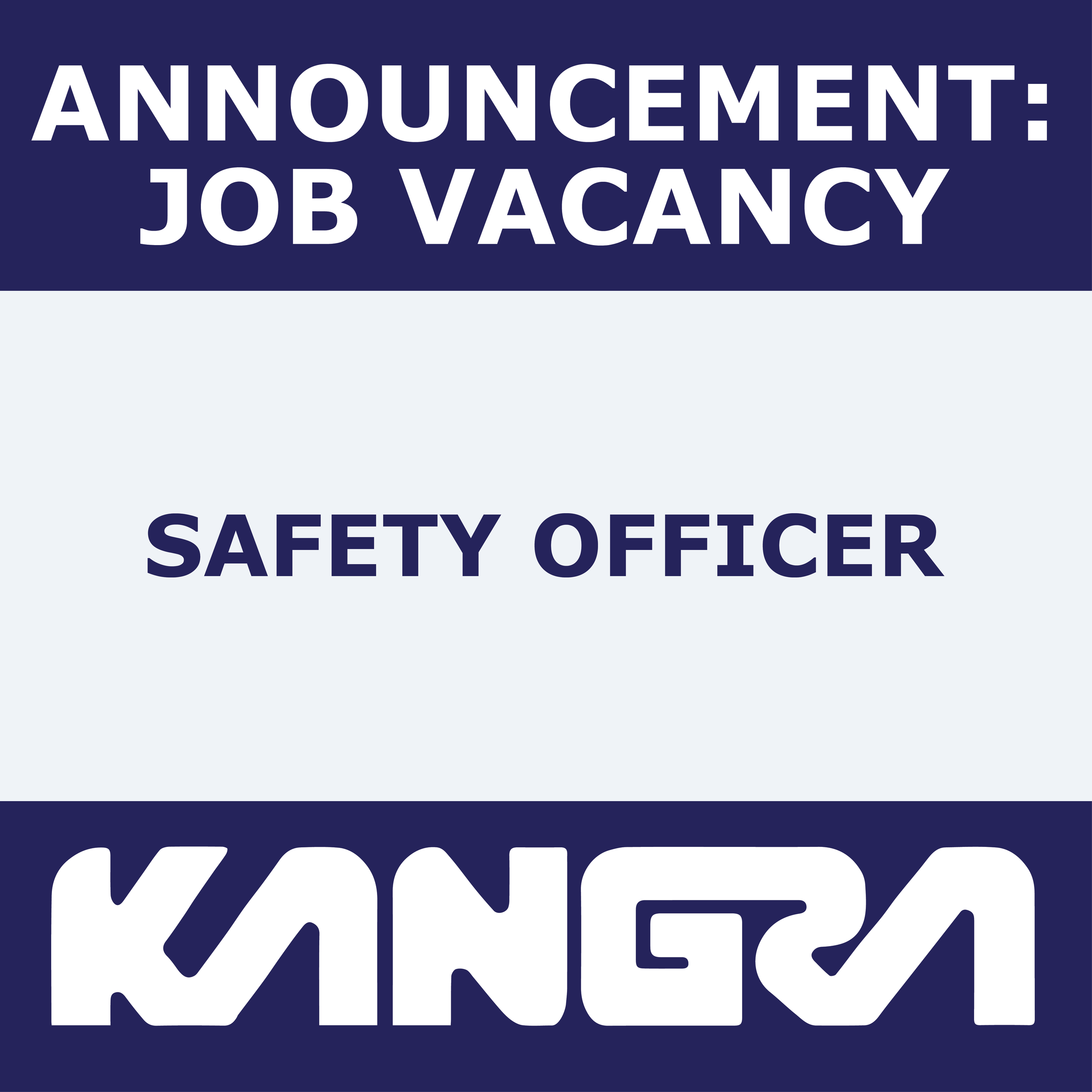 Job Post: Safety Officer 