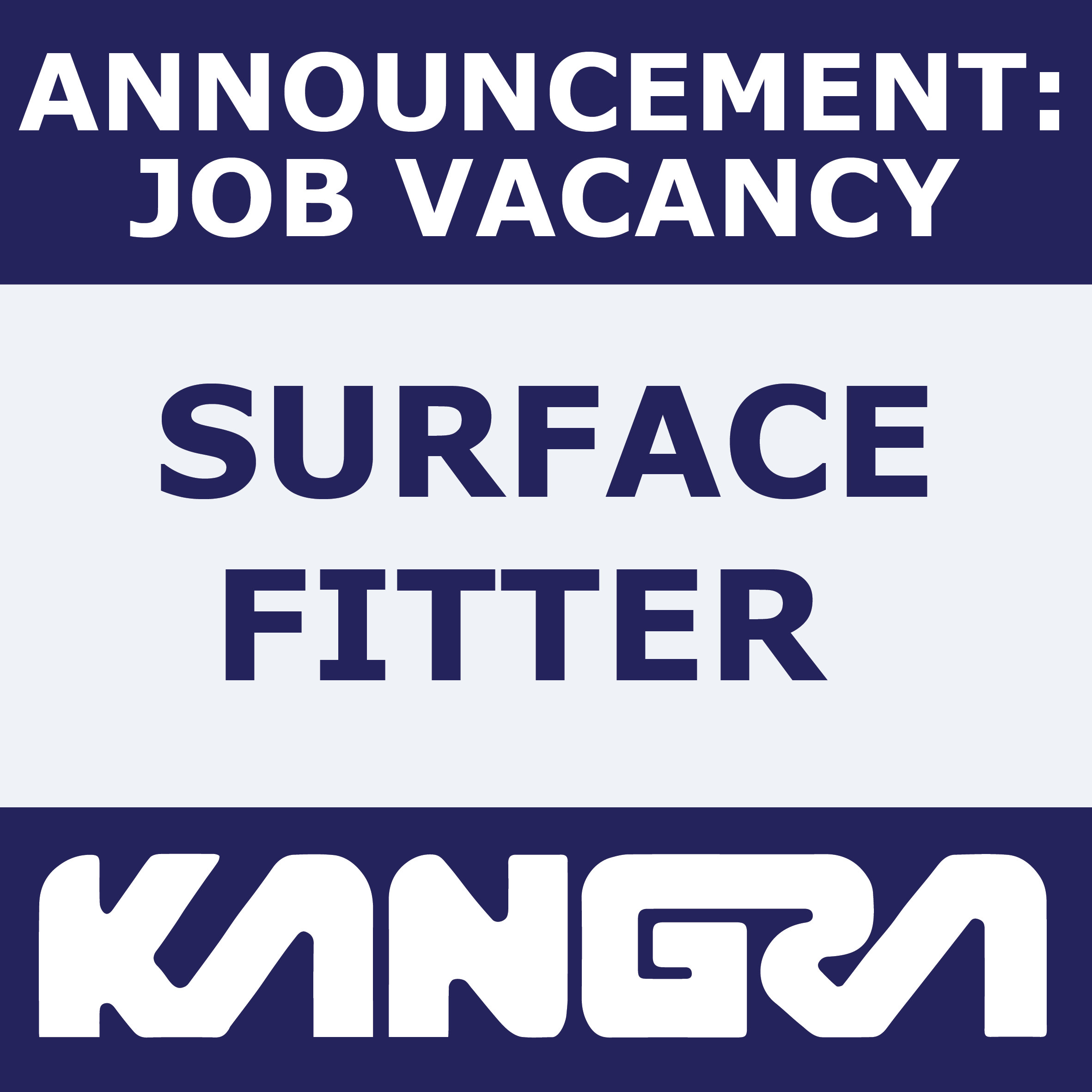 Job Post: Surface Fitter