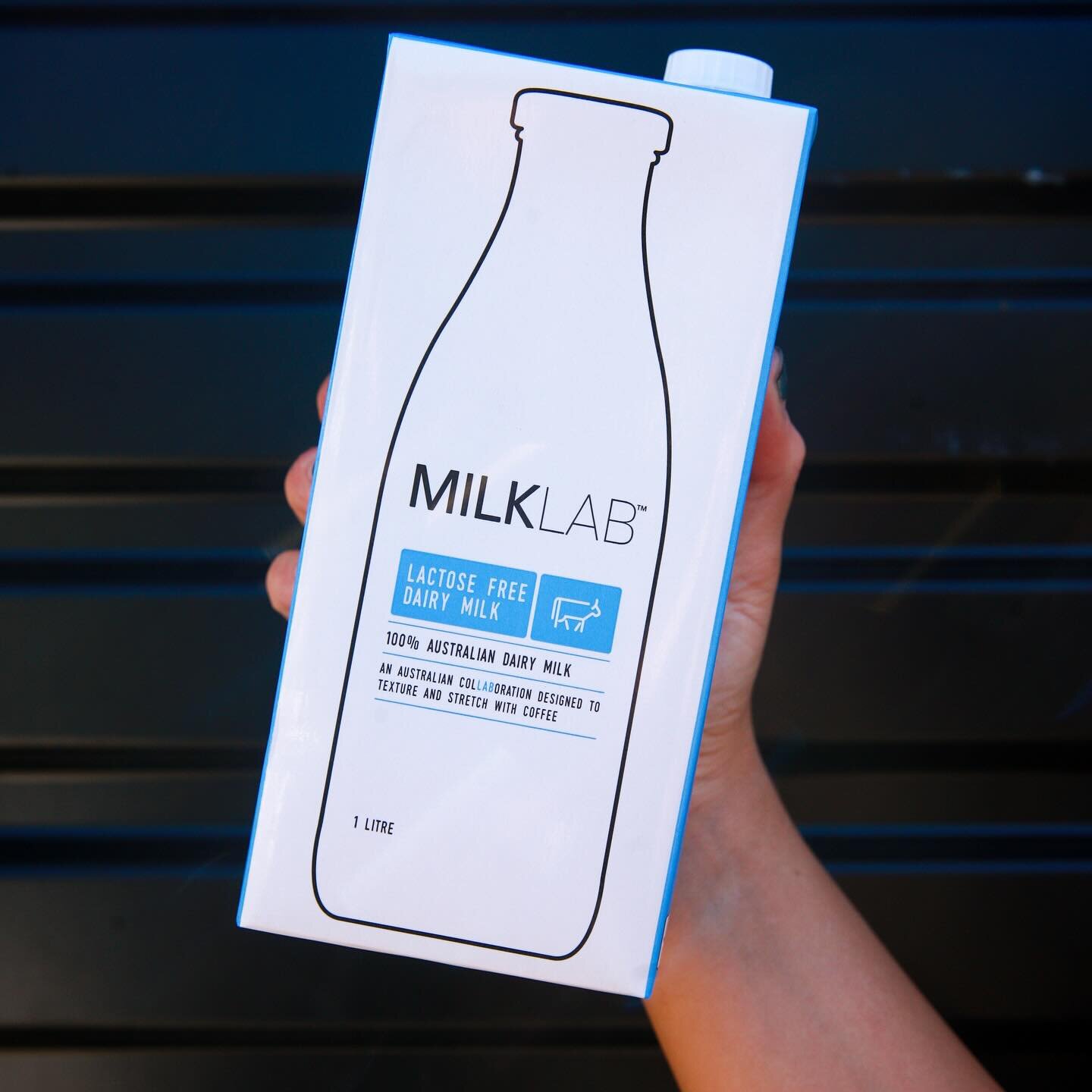 For all you lactose free people out there, we are now trialing @milklabco lactose free milk 🥛