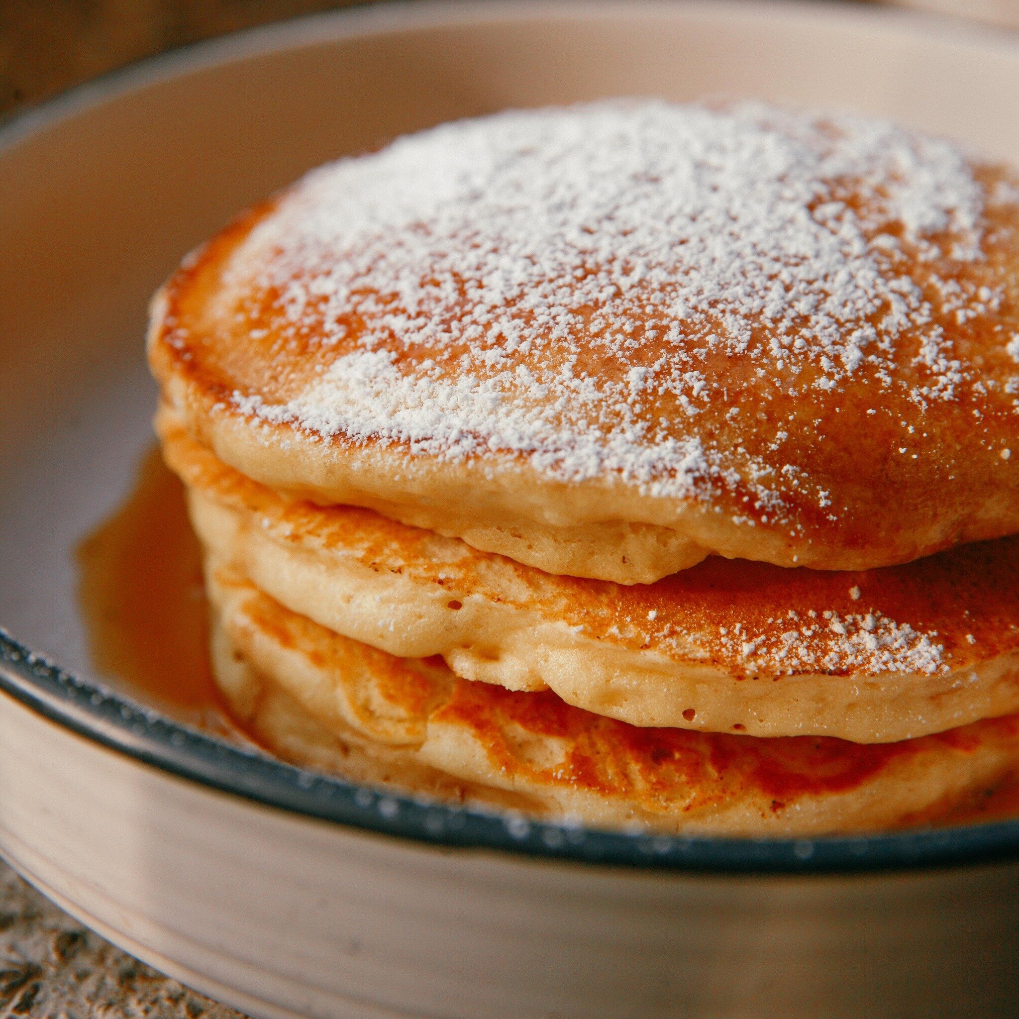 New menu right around the corner! New dishes and fresh flavours! 

Here&rsquo;s our pancake stack served with coffee infused maple syrup 🥞 

Also Don&rsquo;t forget we now open until 3pm daily!