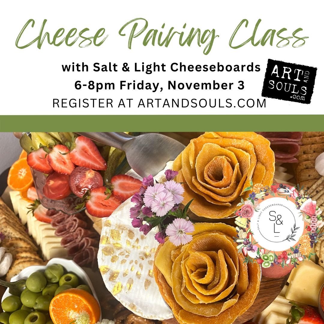 Cheese Pairing Class with Salt & Light Cheeseboards