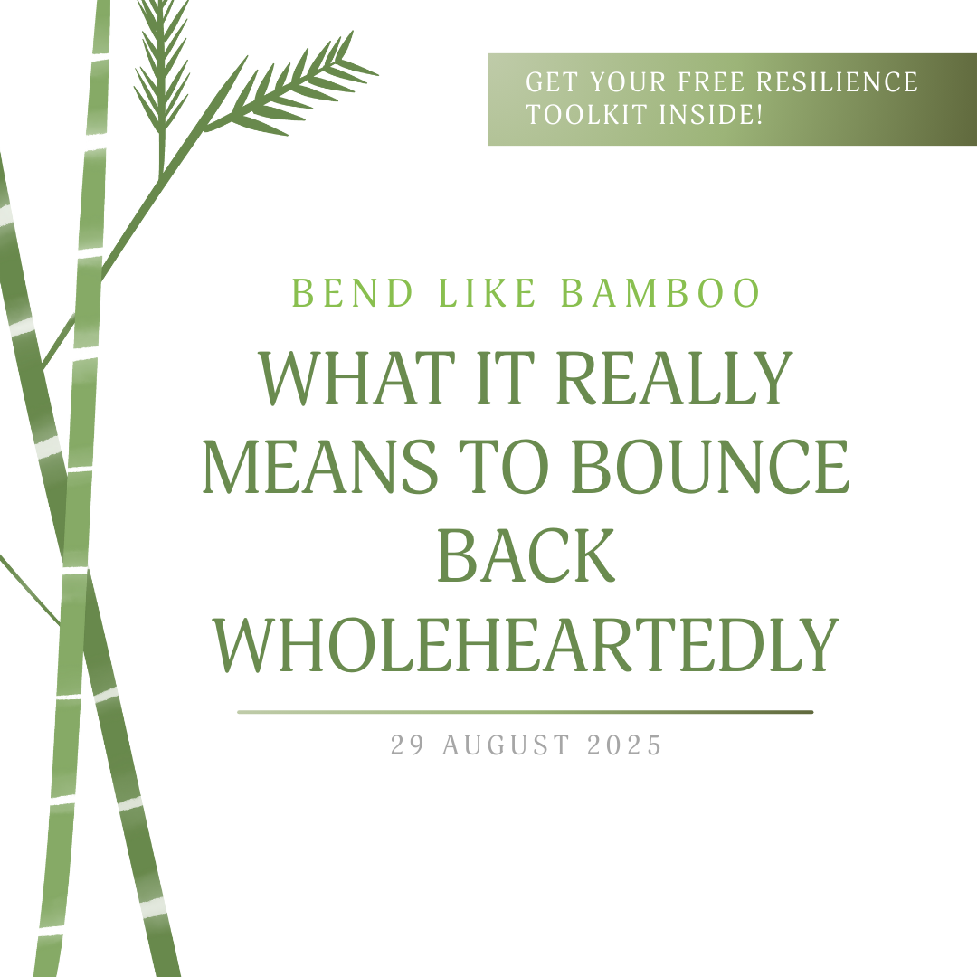 What It Really Means to Bounce Back Wholeheartedly