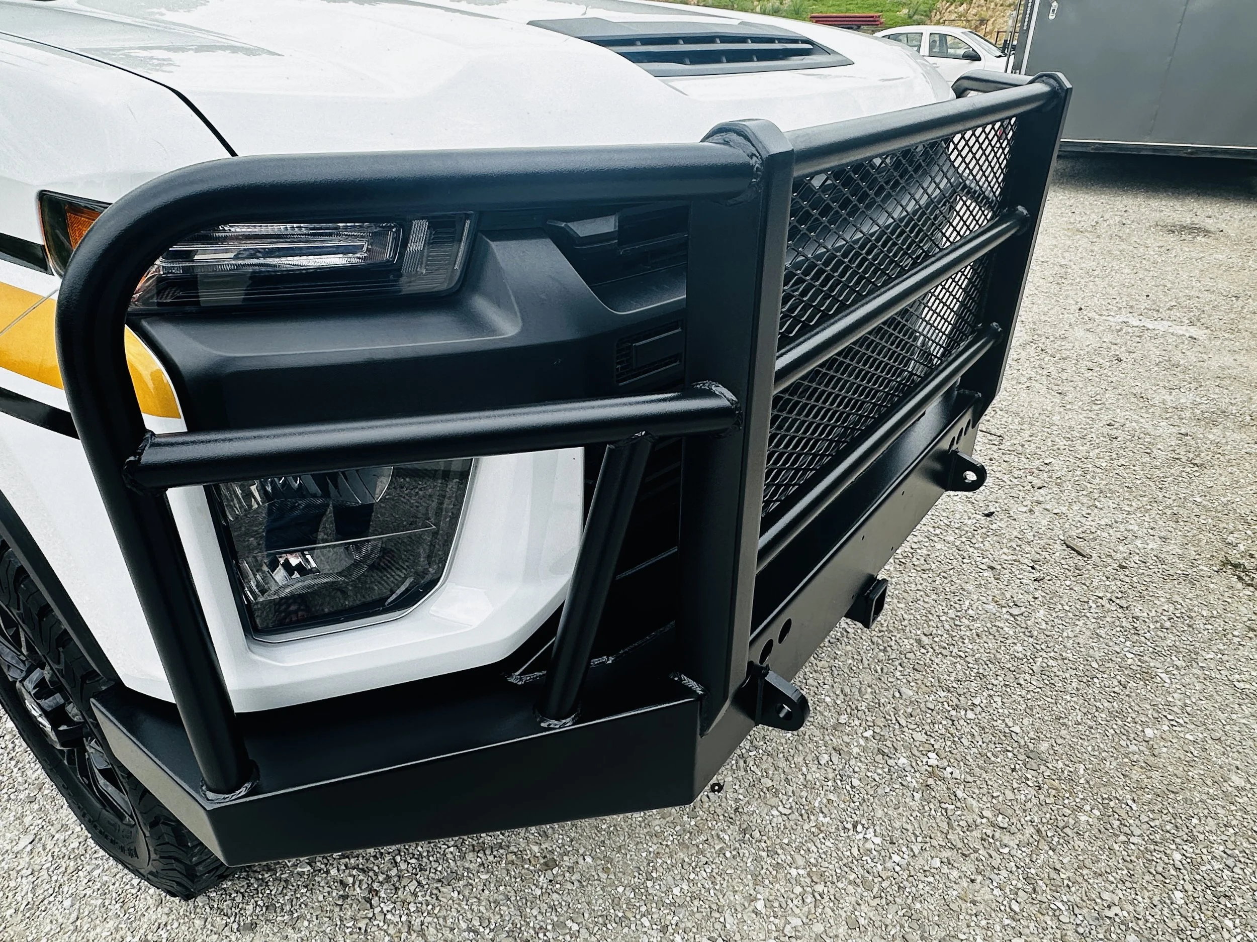2019 Chev 2500 - Full Width Bumper and Brush Guard for the Boles Fire Protection District - Iron Bear Customs