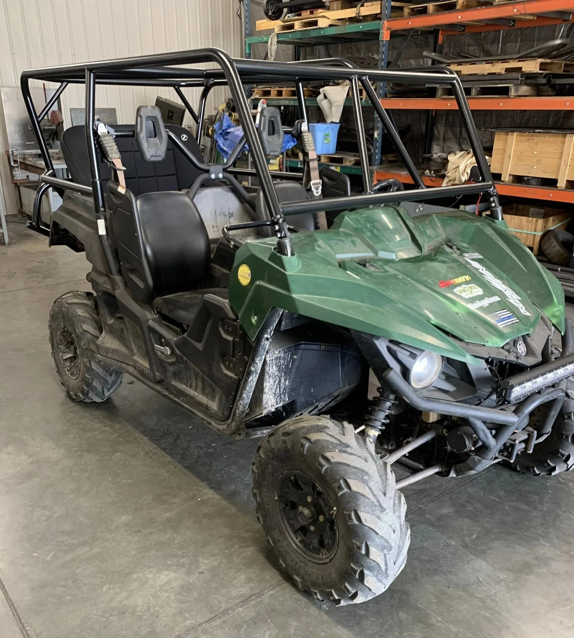 Yamaha Wolverine Custom Roll Cage - Iron Bear Customs