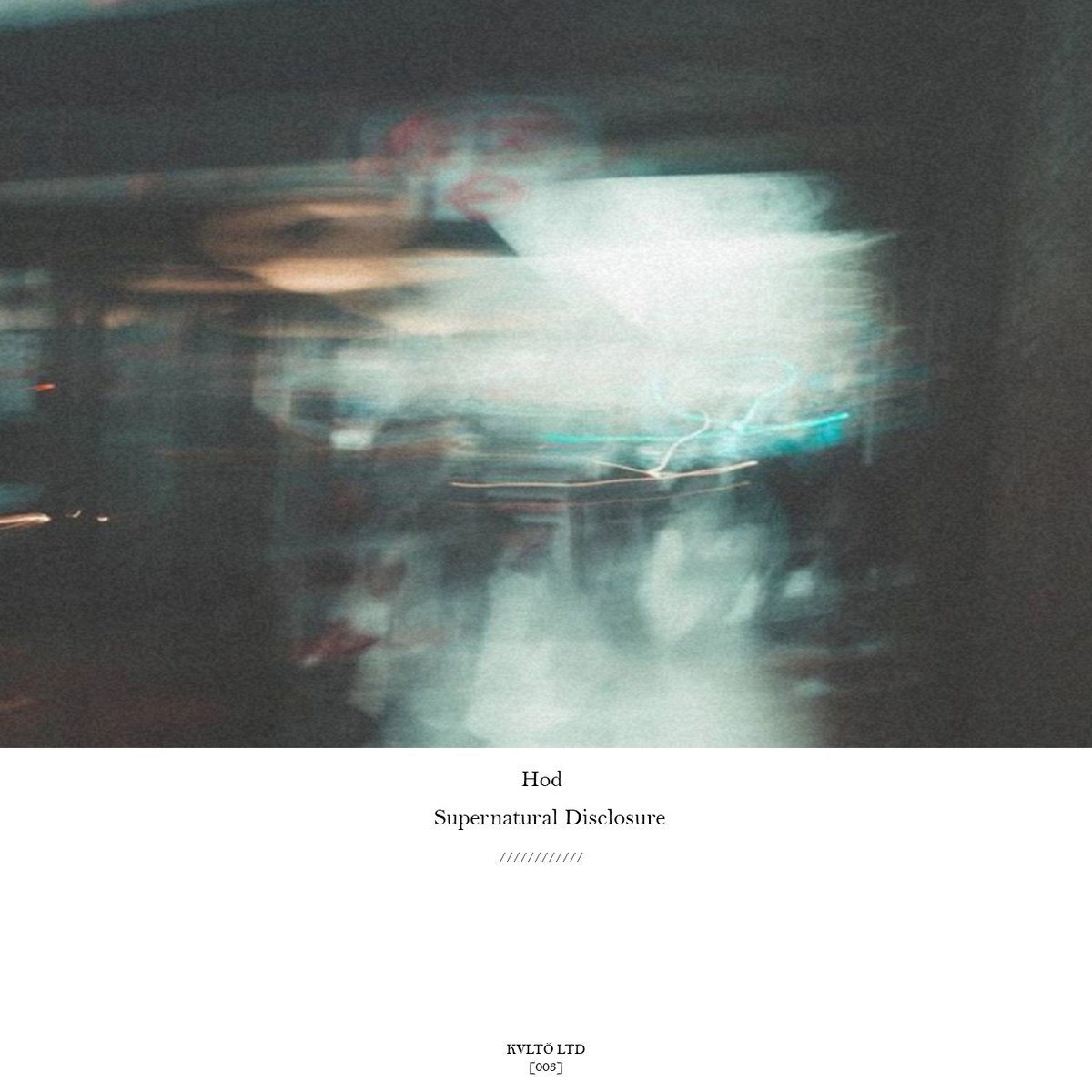 Hod - Supernatural Disclosure [KVLTÖ Records]