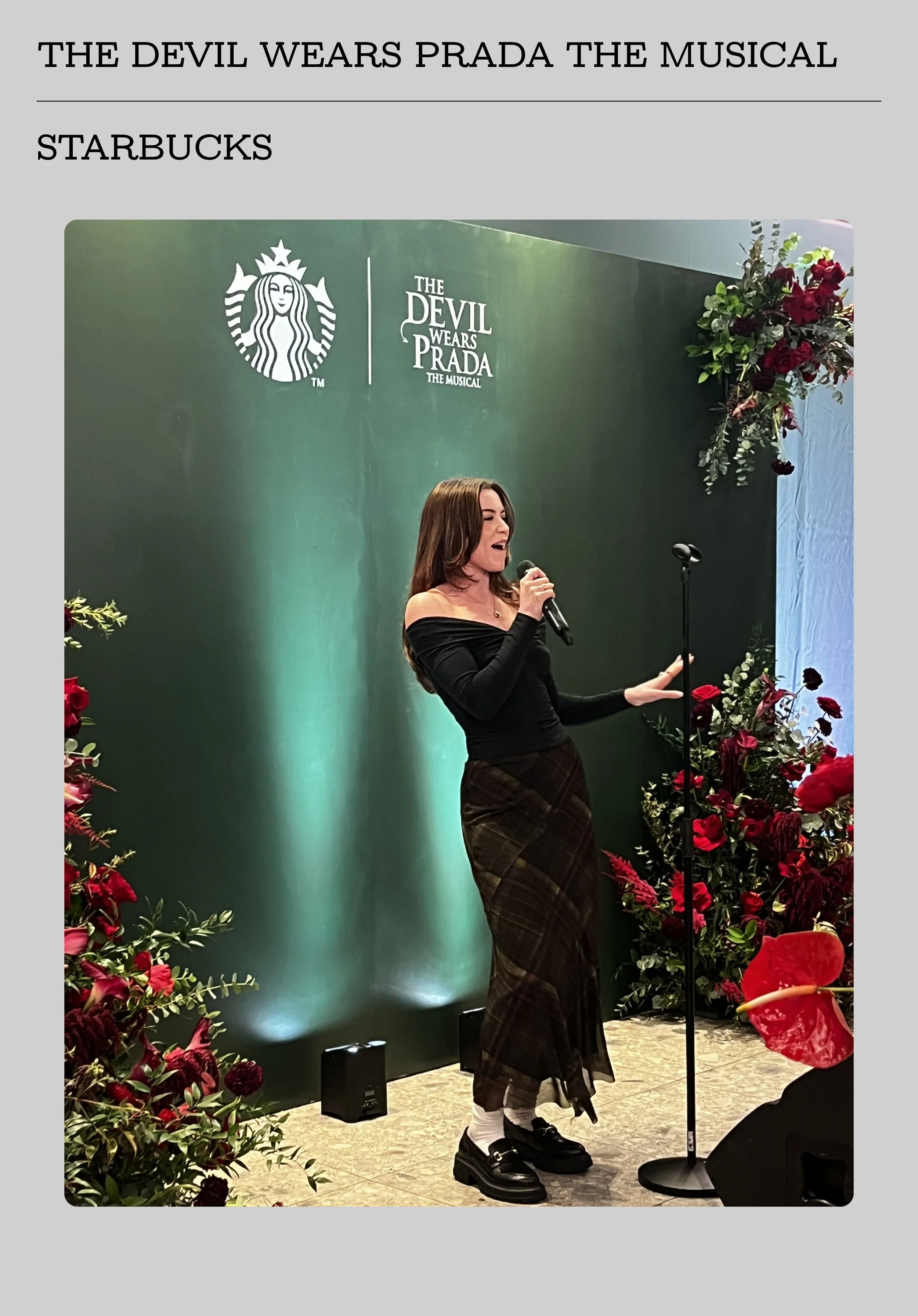 The Devil Wears Prada x Starbucks sponsorship deal. Cash Sponsorship, in-retail activation, social engagement and promotion.