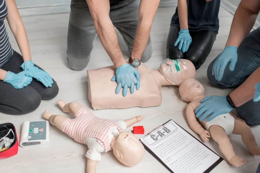 First aid training course