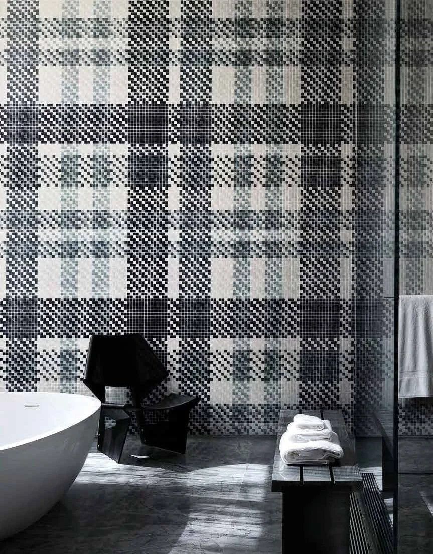 Mosaico | decoro George Grey design by Ferruccio Laviani | fonte Pinterest