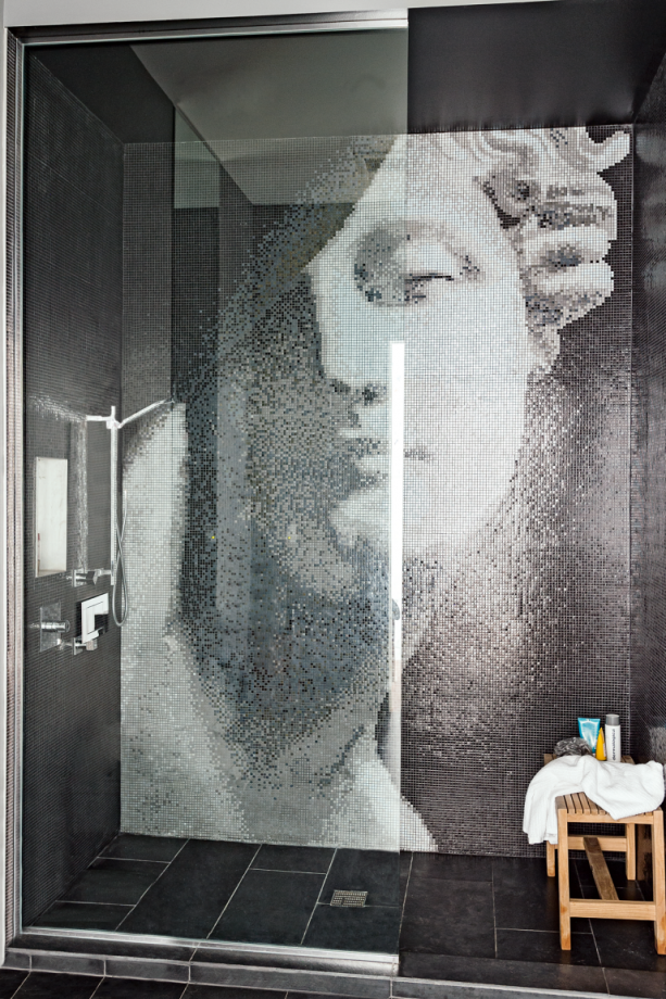 Mosaico | decoro Endimione Wall design by Carlo Dal Bianco | fonte Pinterest