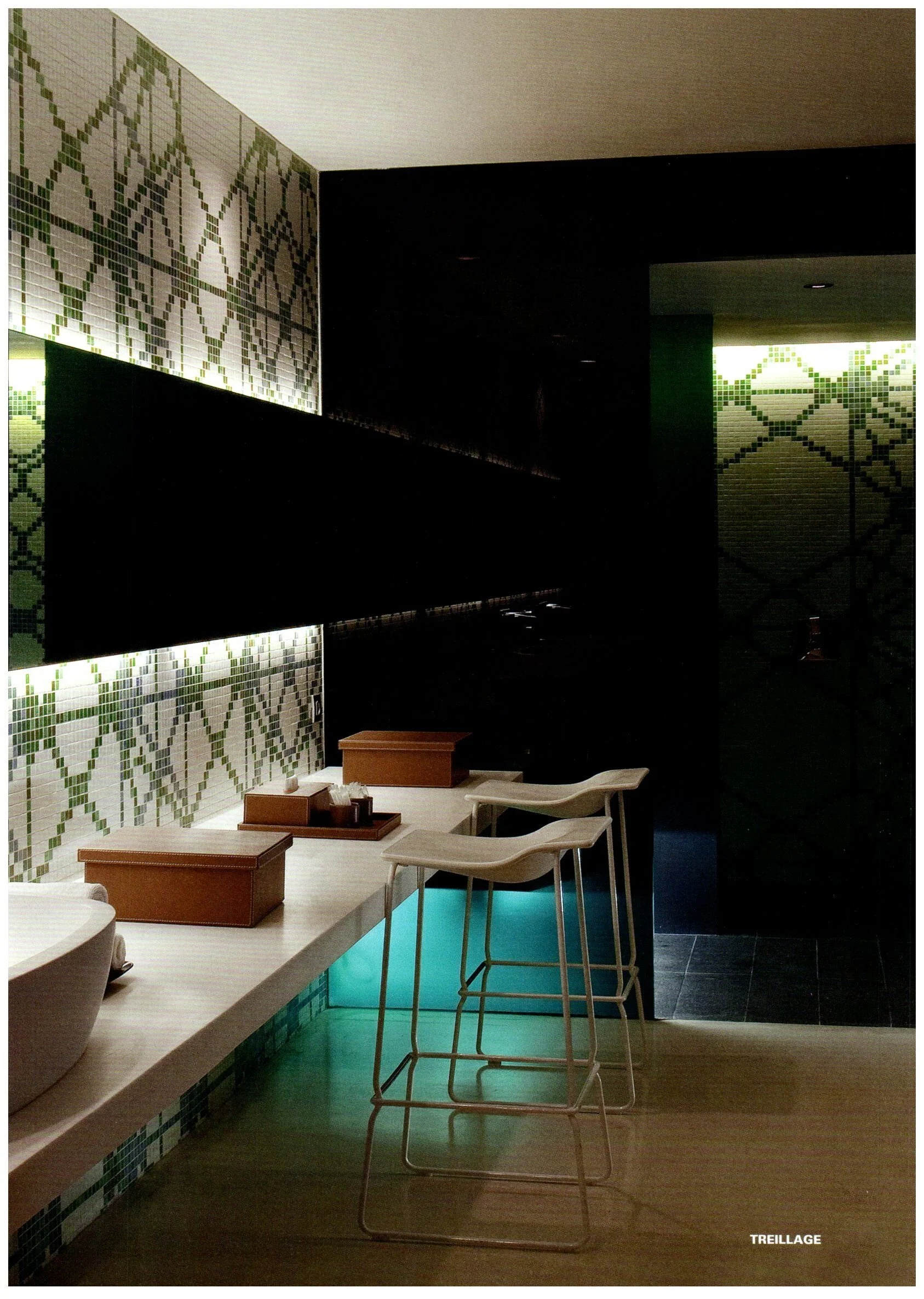 Mosaico | decoro Treillage design by Patricia Urquiola | fonte Pinterest