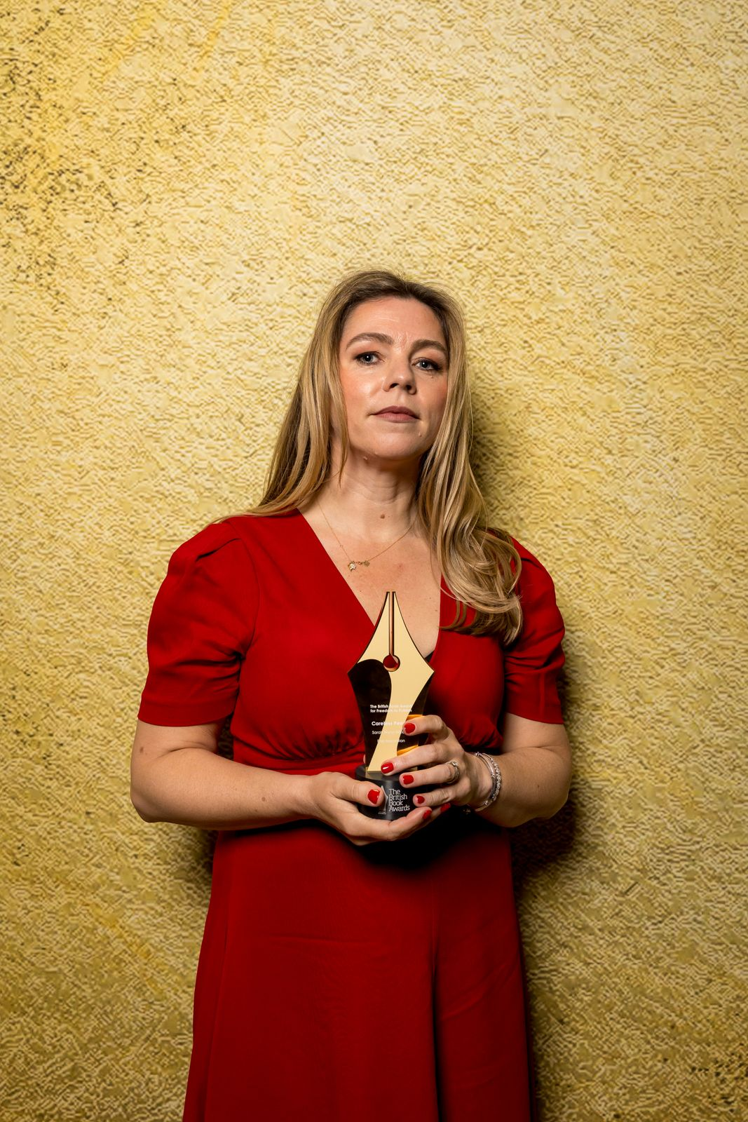 Sarah Wynn-Williams prisades på The British Book Awards