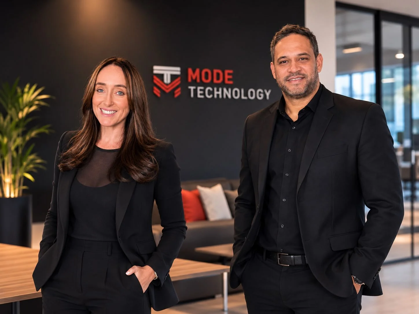Meet the founders behind Mode Technology.

Jessica Haines (GM) leads our operations, marketing and service delivery, while Dallas Vincent (Director) brings over 20 years&rsquo; experience in technology, AI and business development.

Based in Wellingt