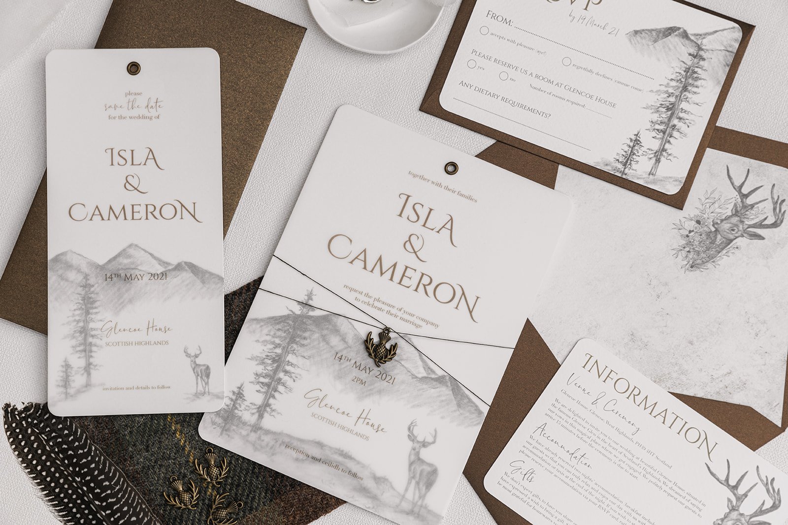 Highland Romance collection Sample Box