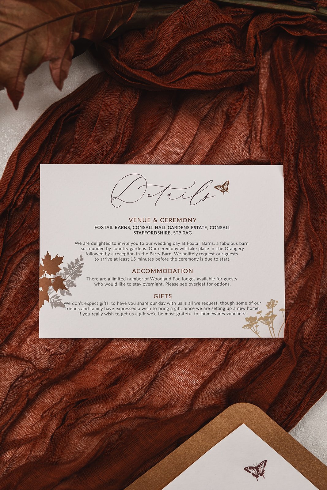 Autumn Meadow Details card