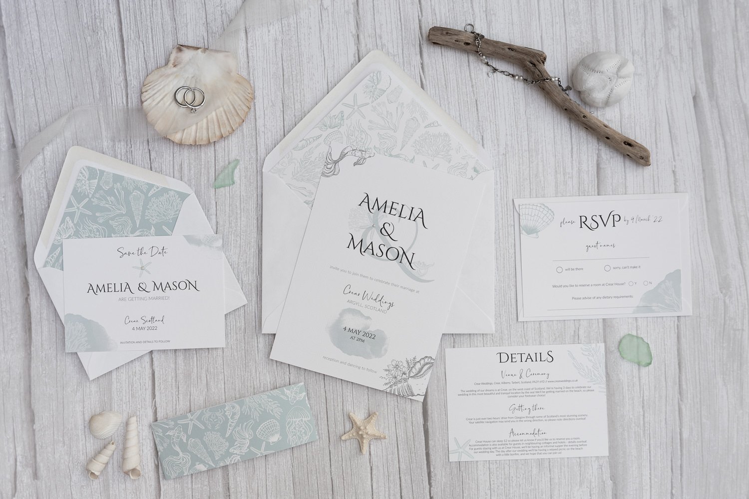 Beachcomber Sea Spray collection