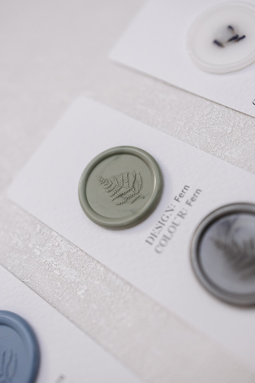 'Fern' shade wax seal