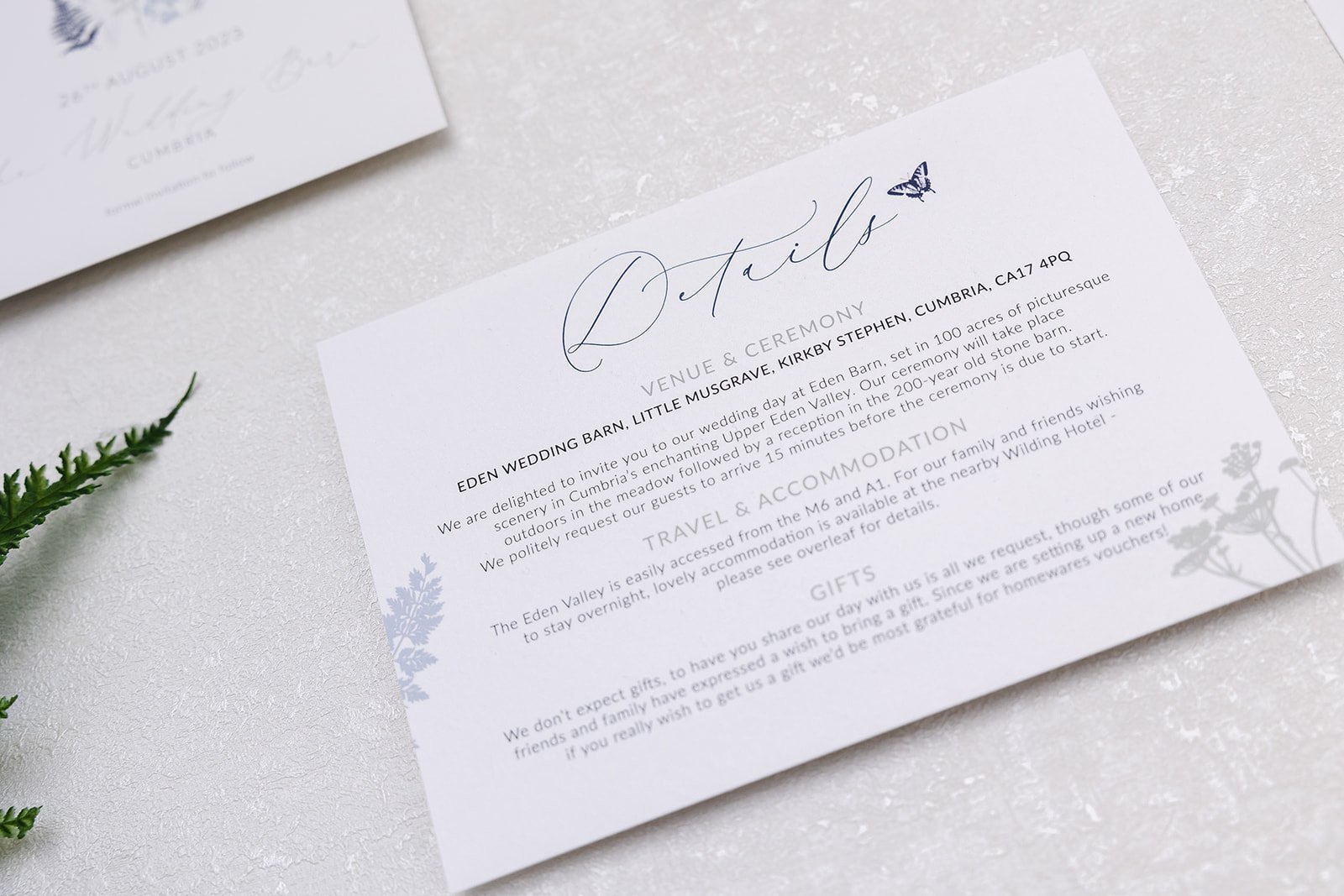 Summer Meadow Details card