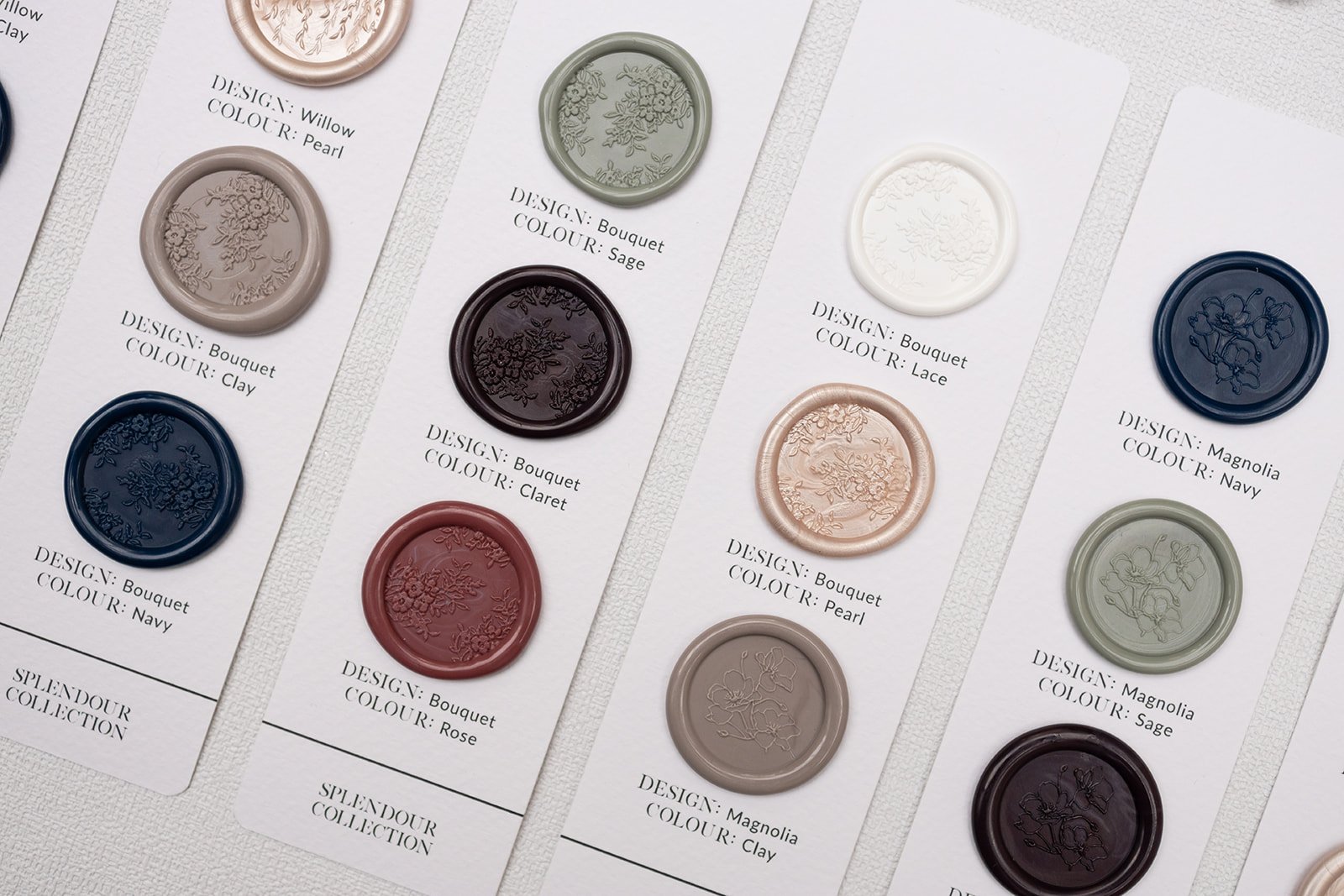 Splendour collection wax seals