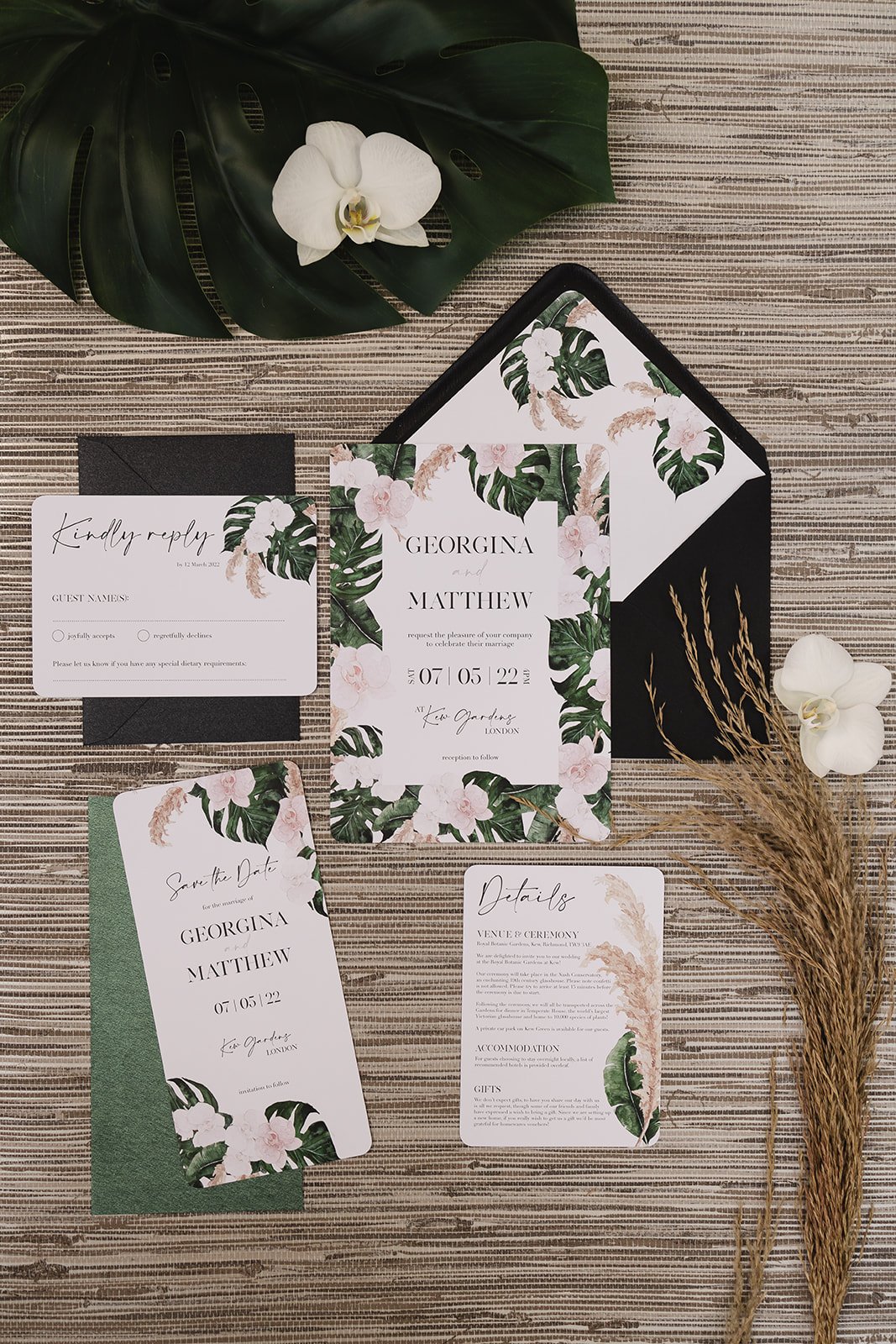 Tropical Palms collection