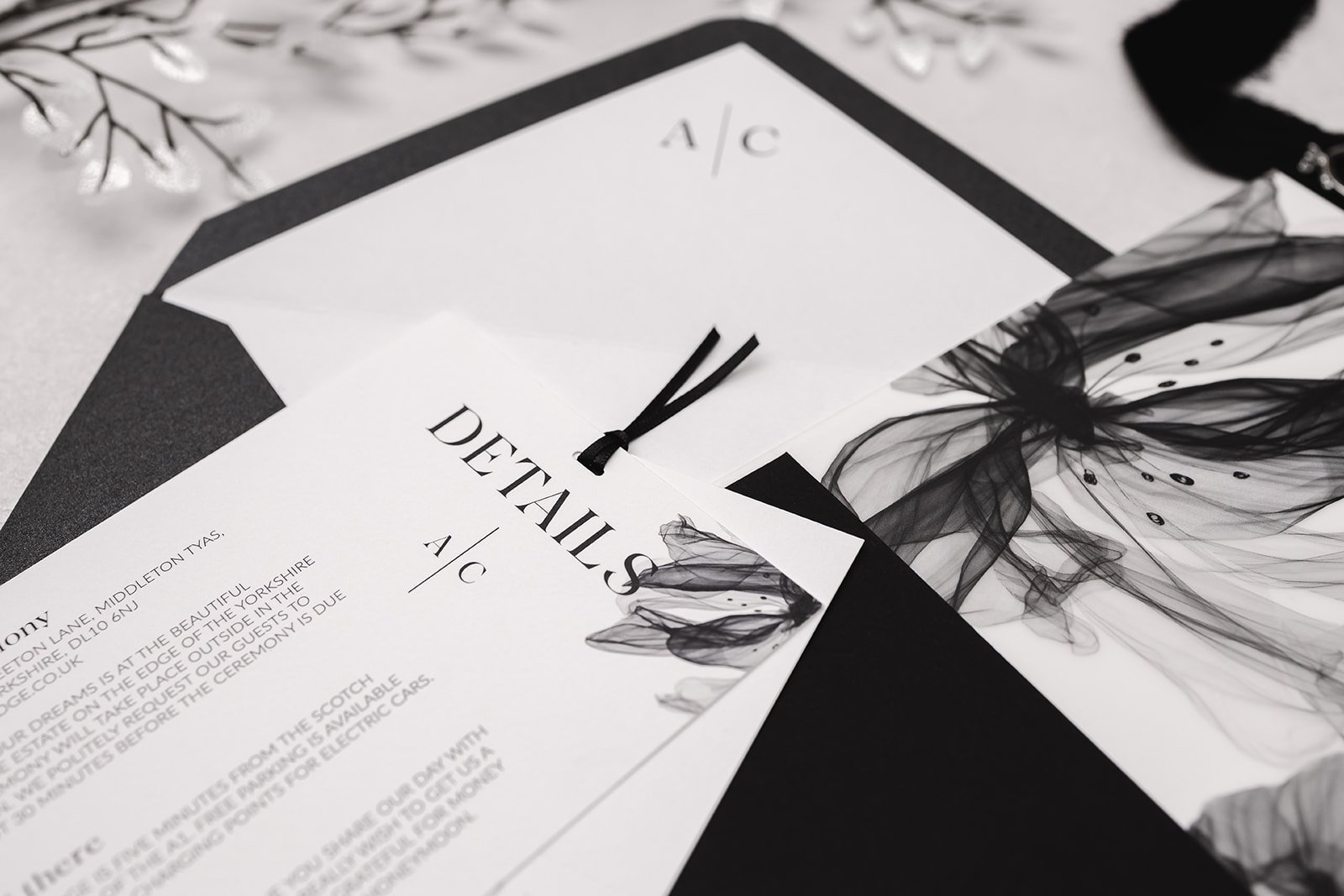 Details and RSVP card