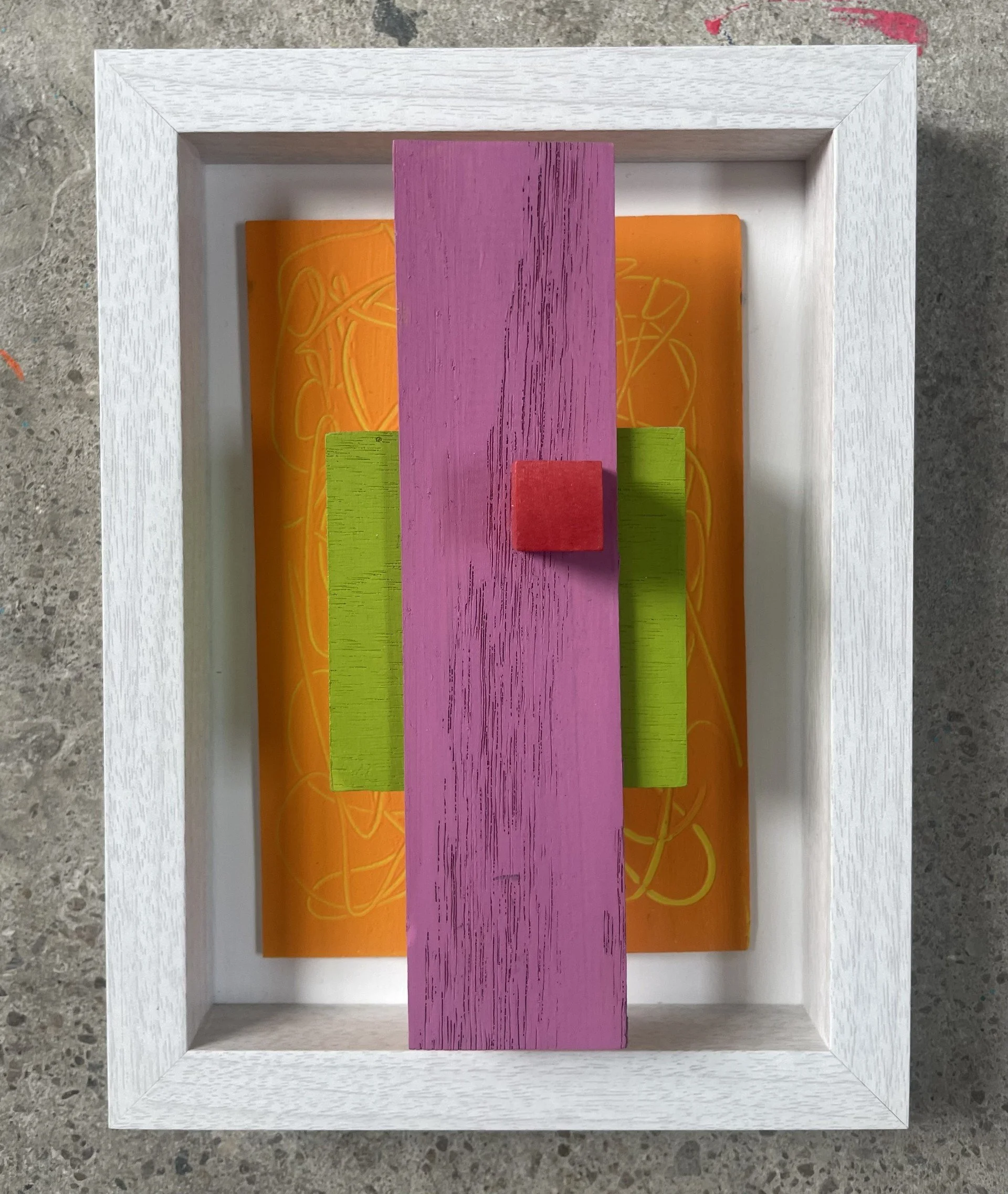 Mini Musing - Framed Assemblage