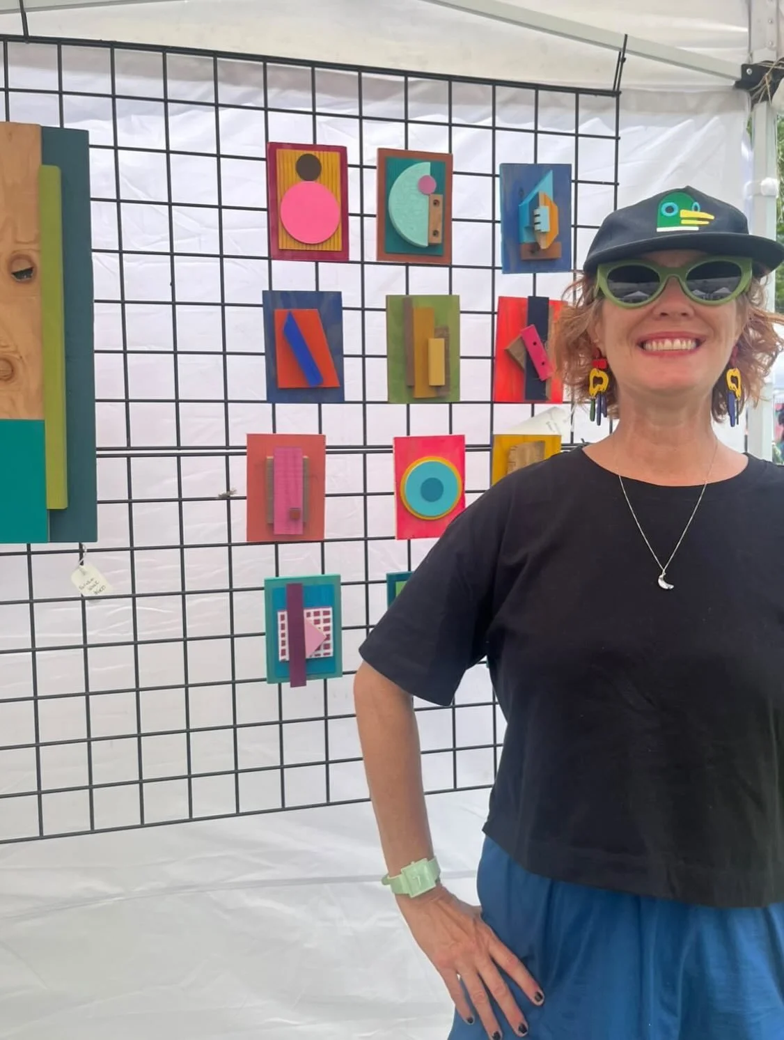 Thank you for a fantastic weekend @riverdaleartwalk @morganboothart and all the wonderful volunteers, amazing artists, visitors, adorable dogs and collectors! 

I loved all the conversations and community feeling of this art fair! Still thinking abou
