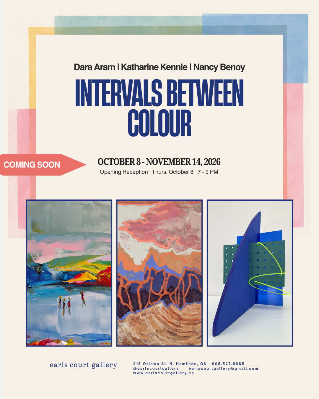Intervals Betwen Colour - Earls Court Gallery