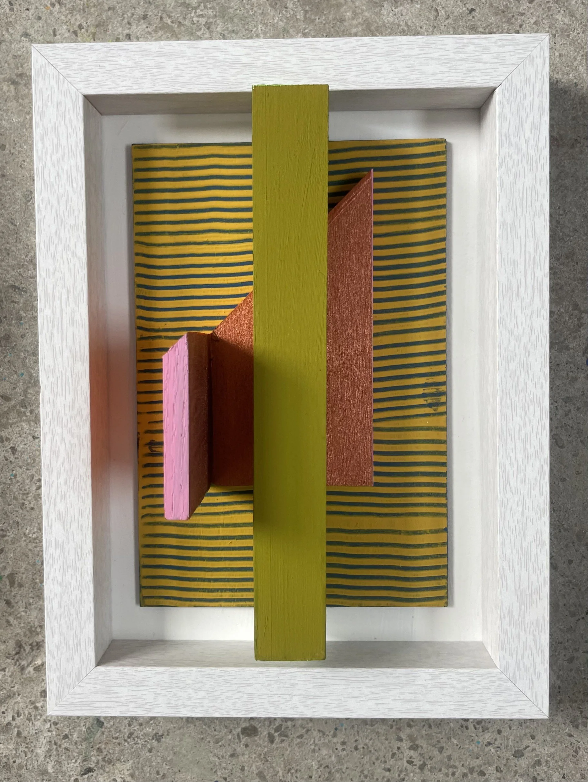 Mini Musing  - Framed Assemblage