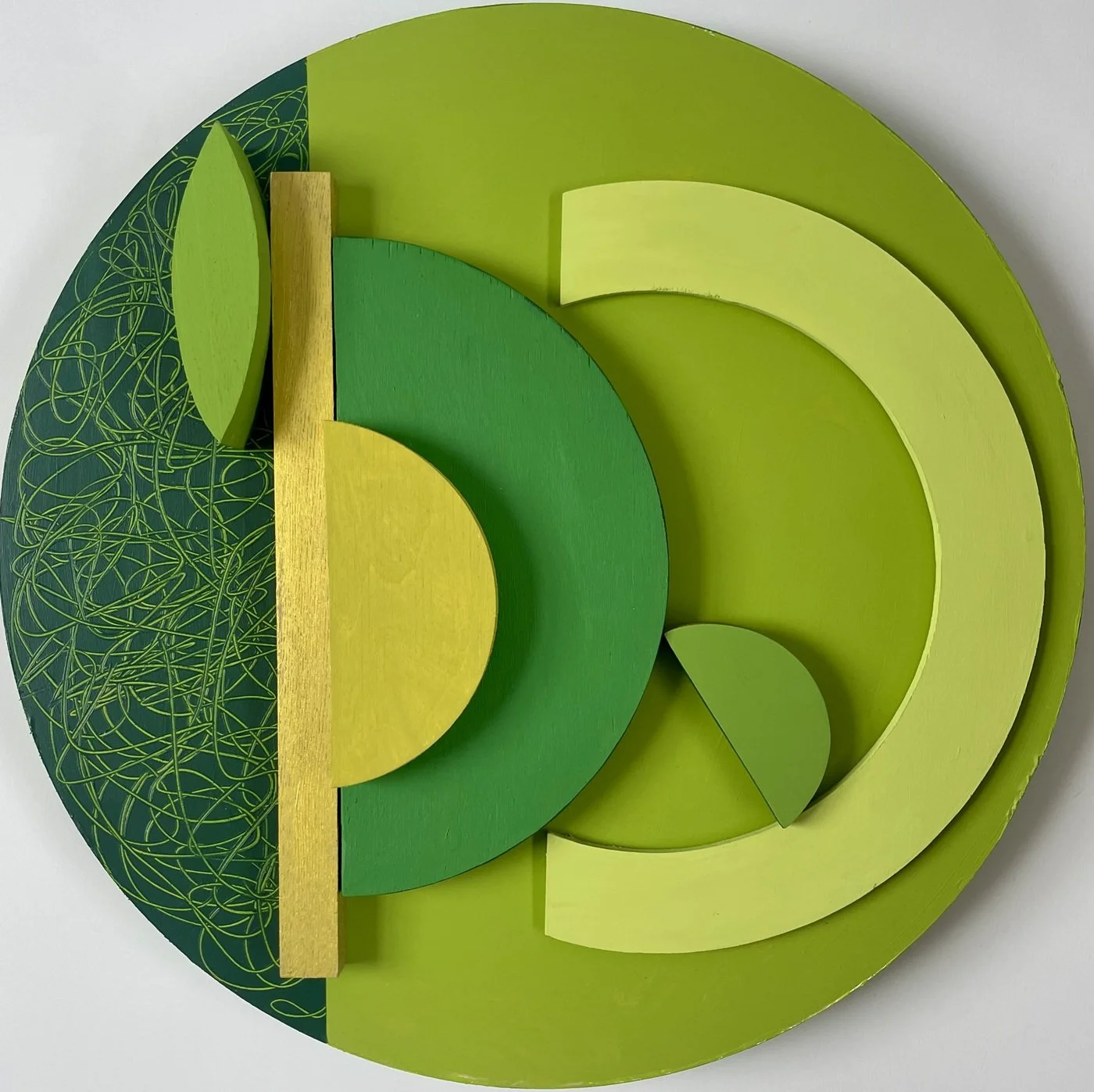 The Shape of Things in Apple Green