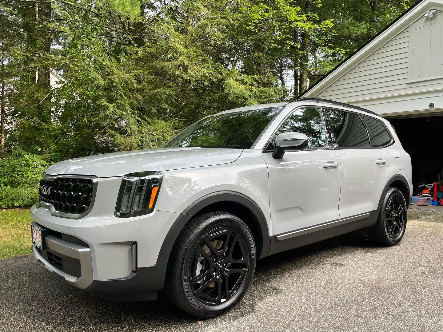 Kia Telluride looking new again after our Full Interior &amp; Exterior Detail🤩