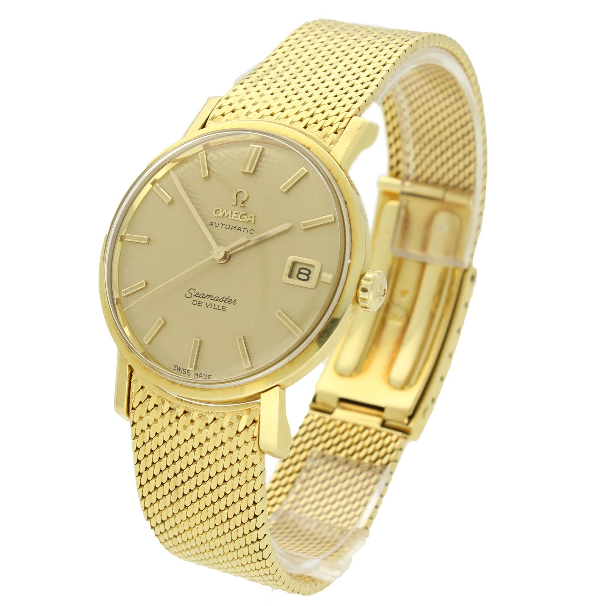 OMEGA 18ct Yellow Gold Seamaster De 