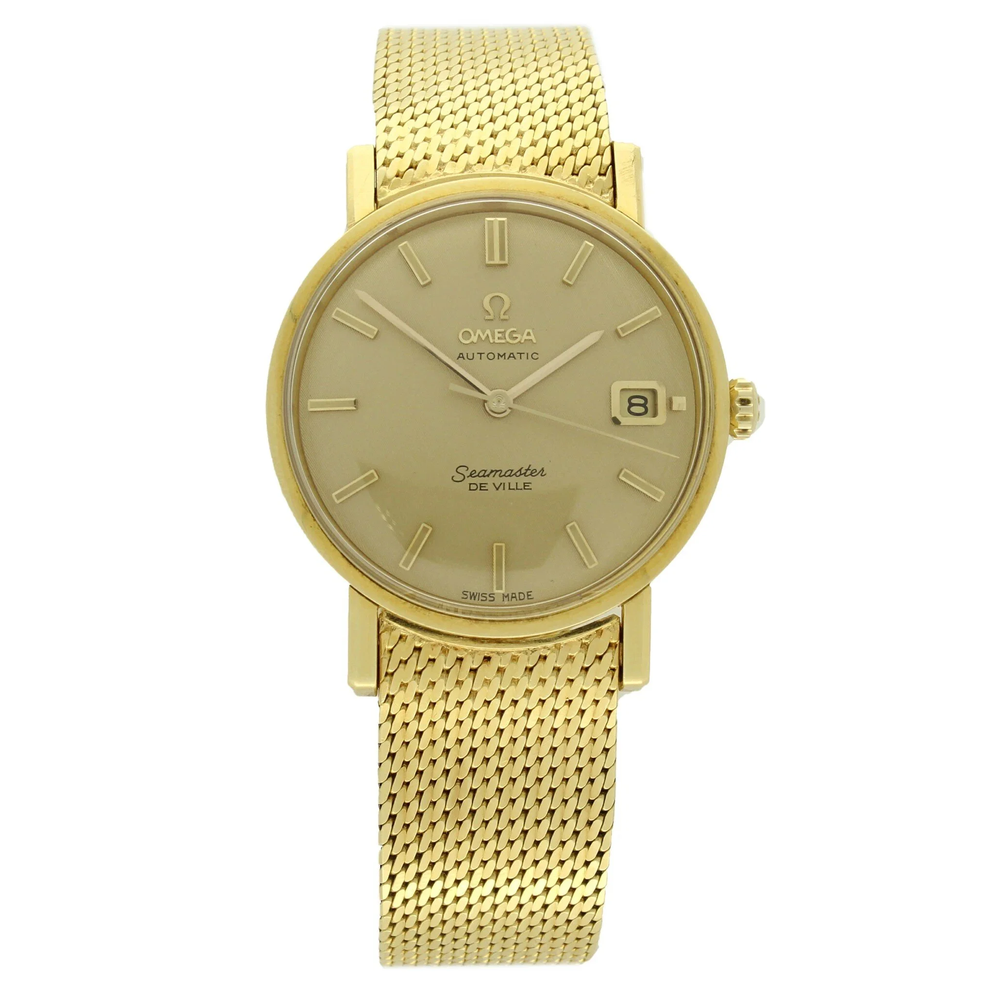 OMEGA 18ct Yellow Gold Seamaster De 