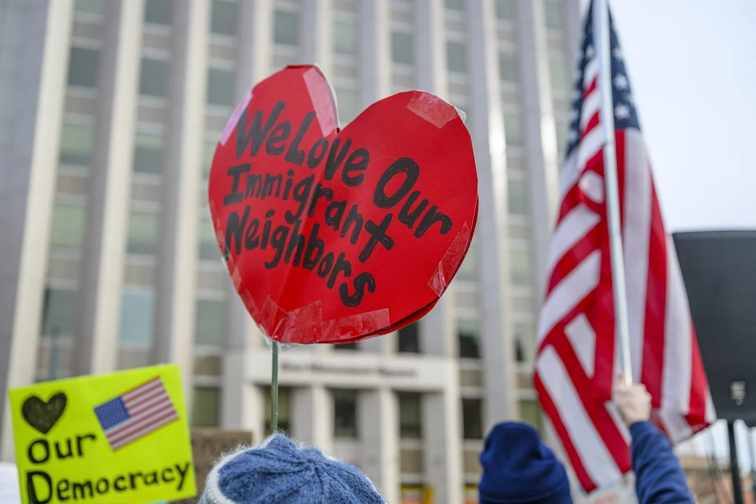 The poem that held me in yoga class while ICE froze.