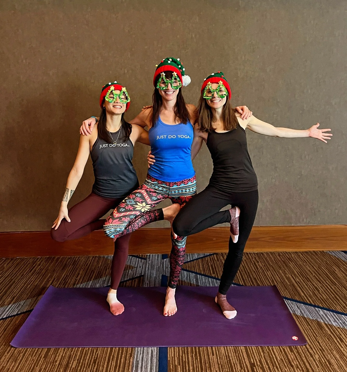 The studio is taking a short break 🎄
Thank you, dear yogis, for your presence and your beautiful energy ✨
Big thanks to my dream team Giulia &amp; Ma&iuml;, and to Royal Savoy for our ongoing  collaboration.
We&rsquo;re back on January 11 with our s