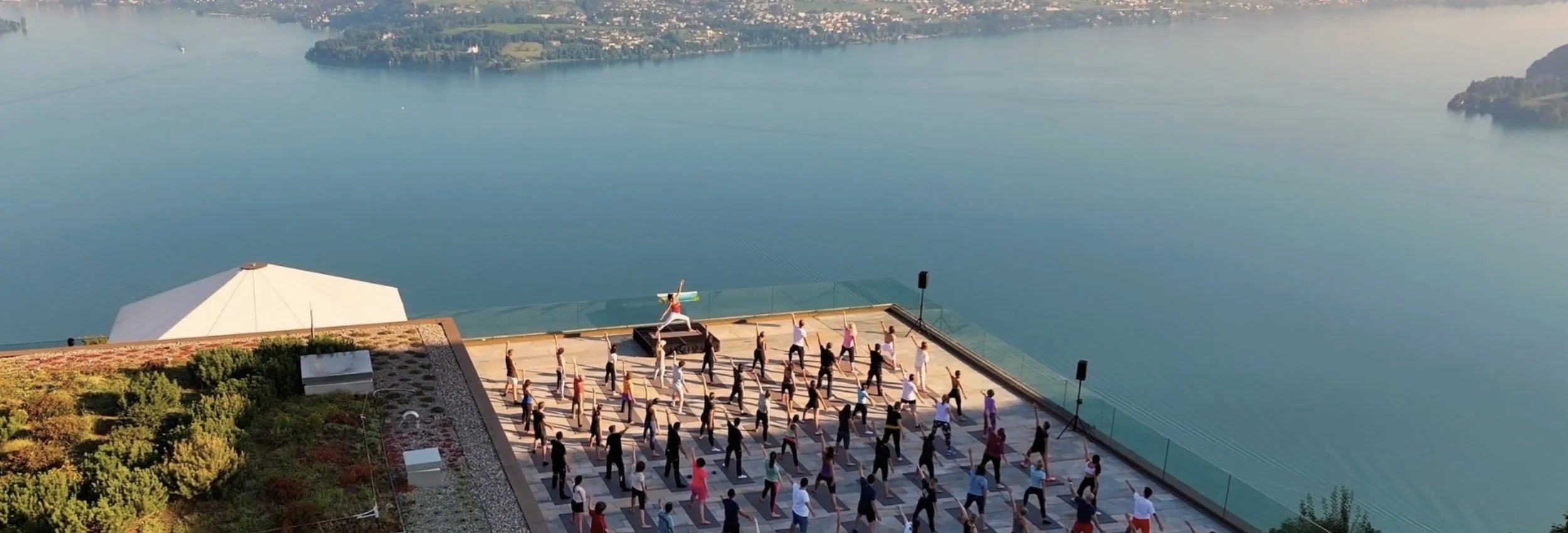 Sky High Yoga &amp; Brunch @Bürgenstock Resort