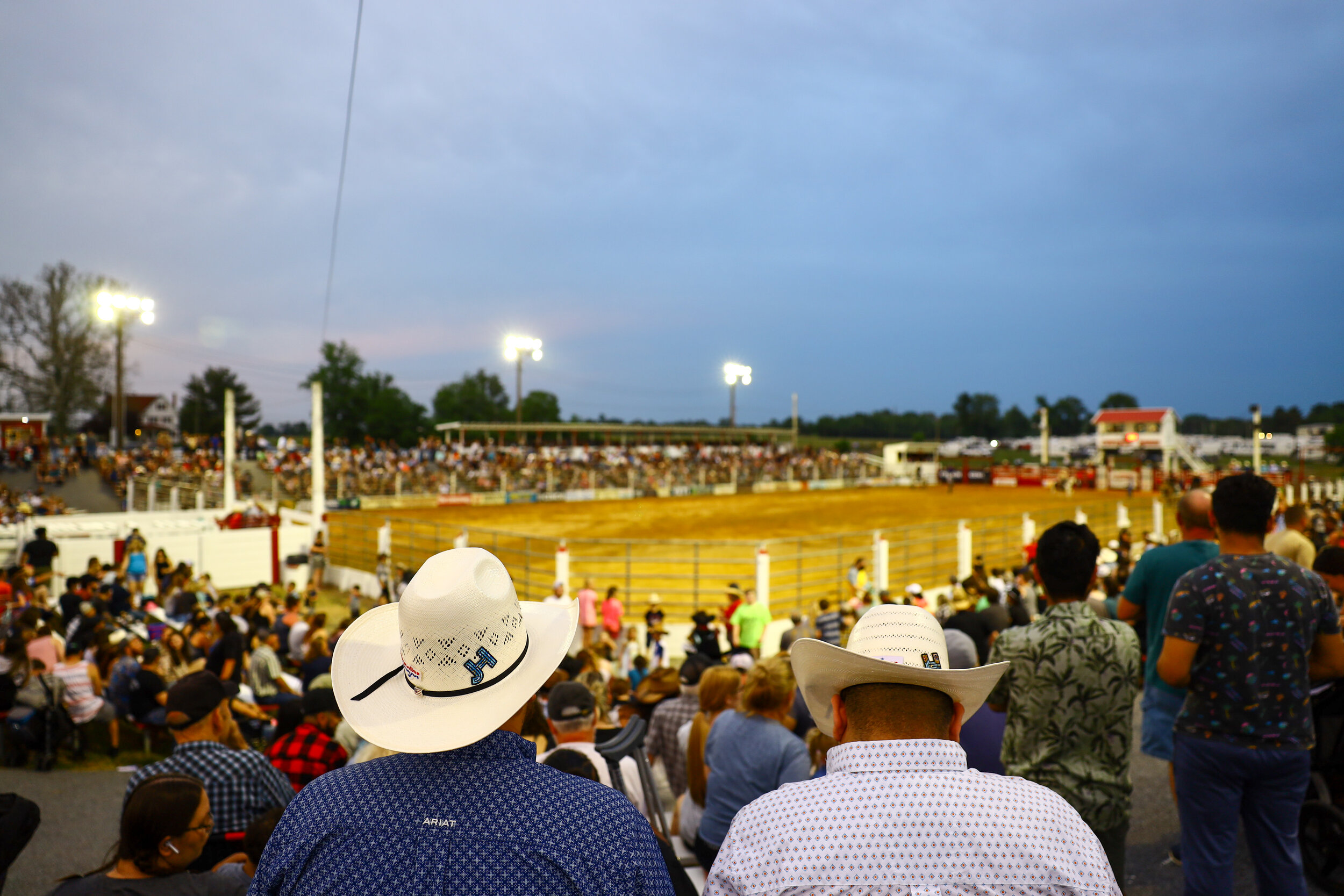 Cowtown Rodeo hosted a packed house for its 67th season opener. Attendees travel from all over the Mid-Atlantic area to witness the spectacle every summer.